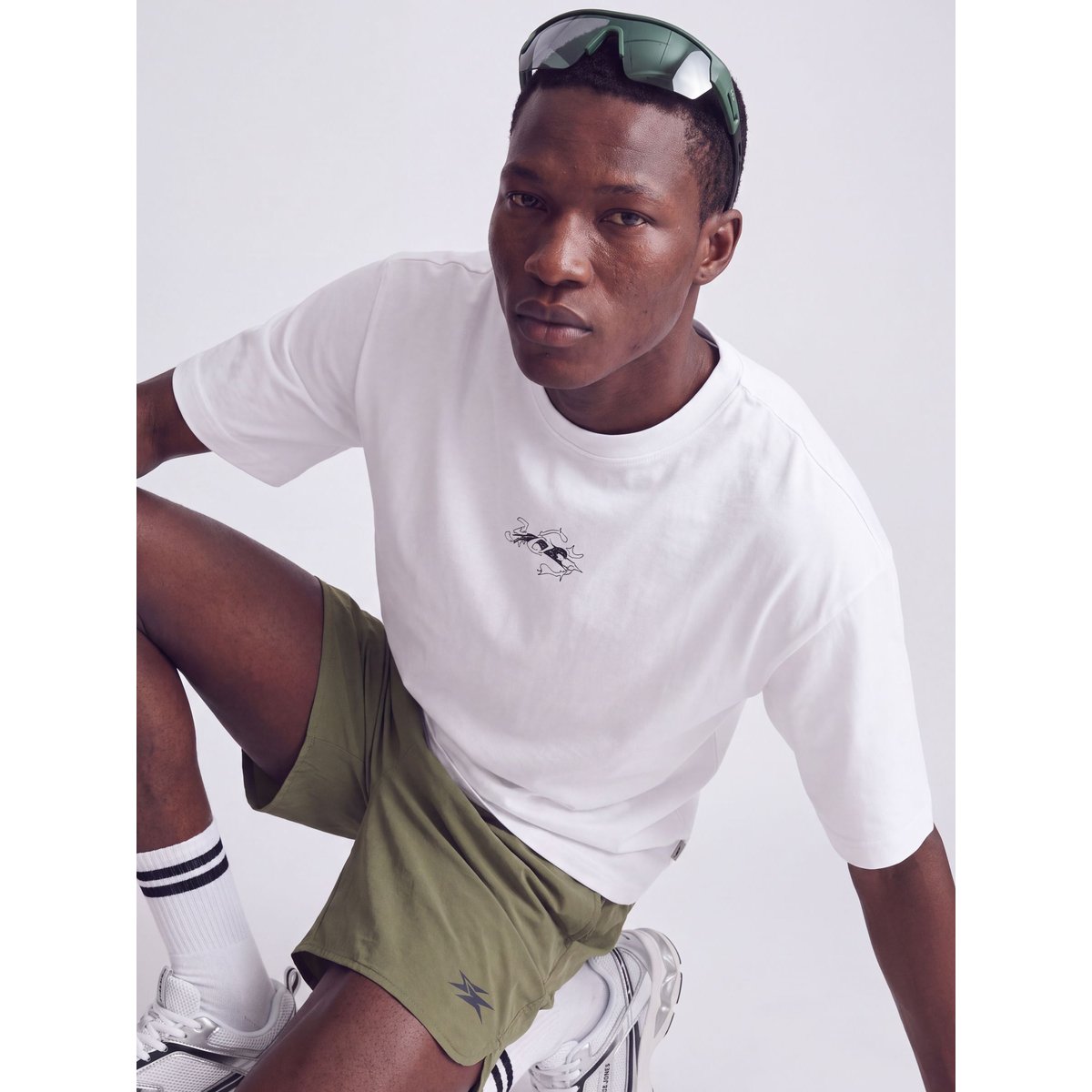 T-Shirt bright white, JACK & JONES