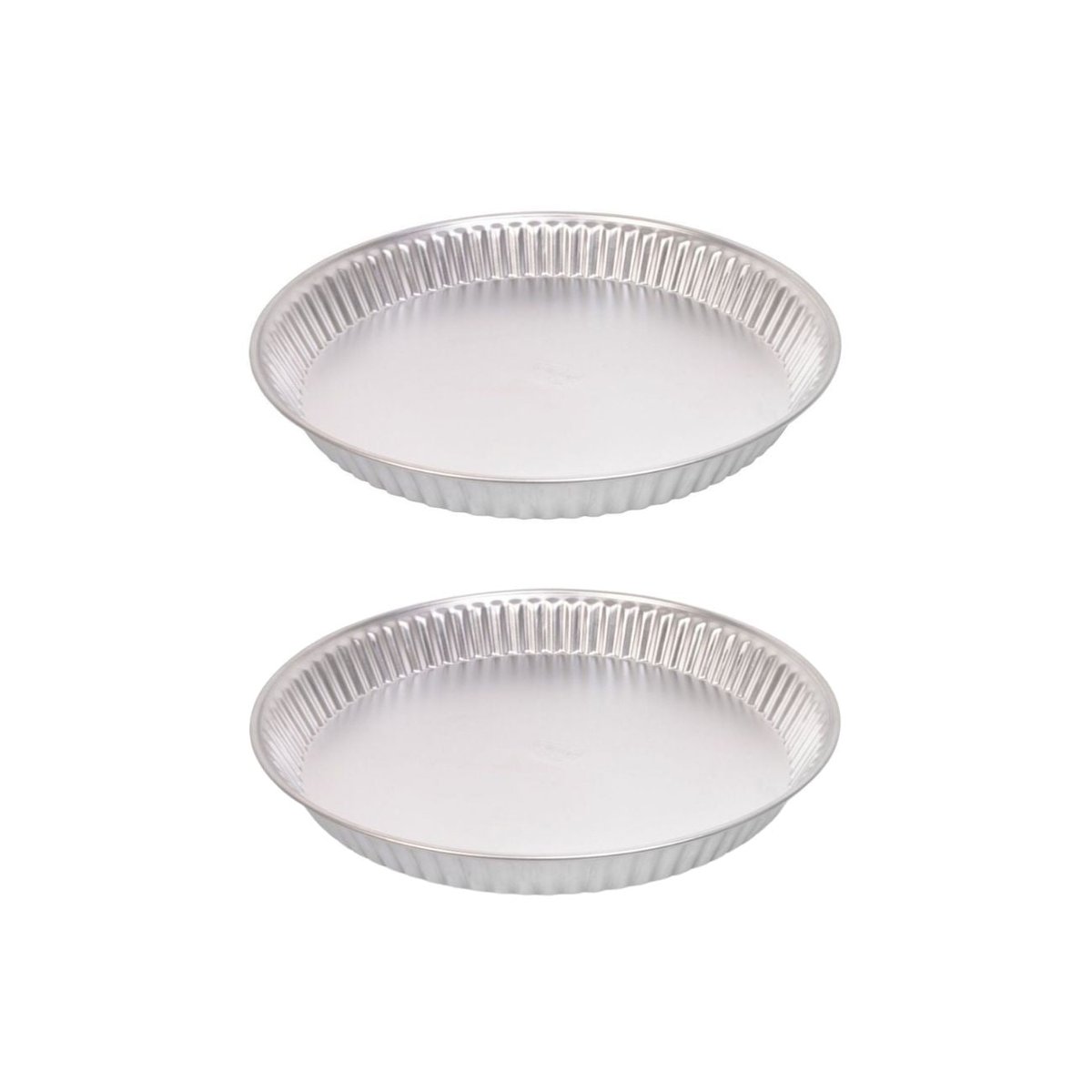 Lot de 2 moules à gâteaux 30/30 cm en fer CLASSICS gris, DR OETKER