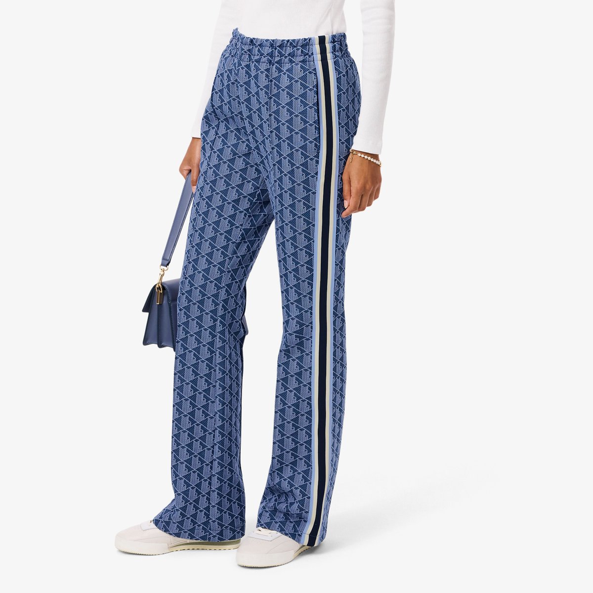 Pantalon de survêtement bleu-ait, LACOSTE