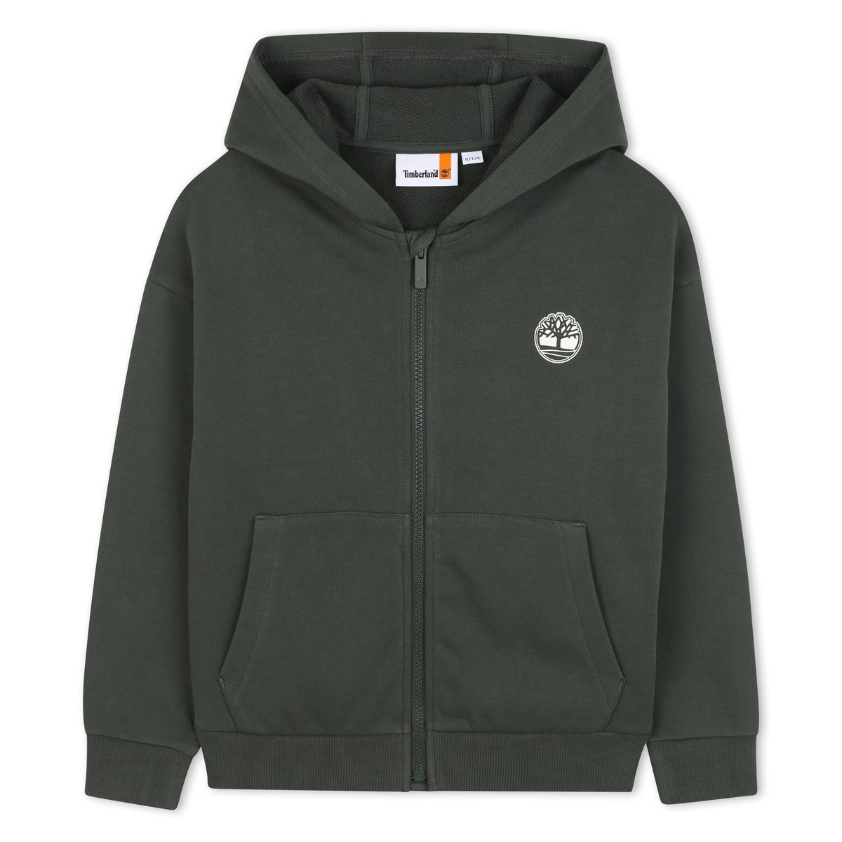 Sweat à capuche zippé rush fonce, TIMBERLAND