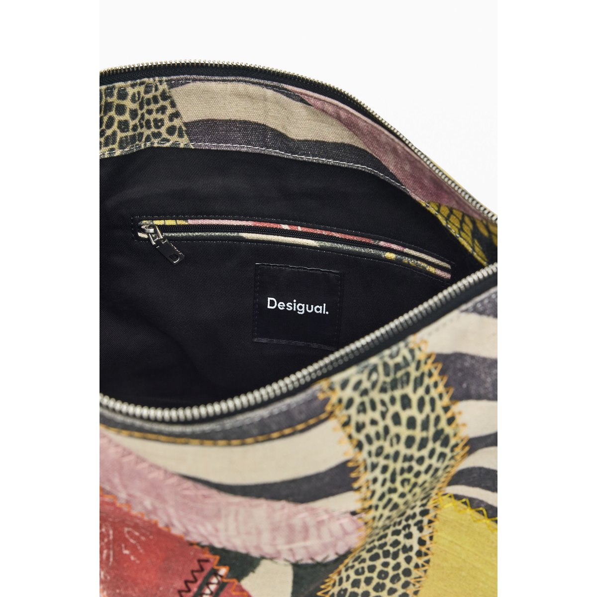 Sac imprimé moyen multicolore, DESIGUAL