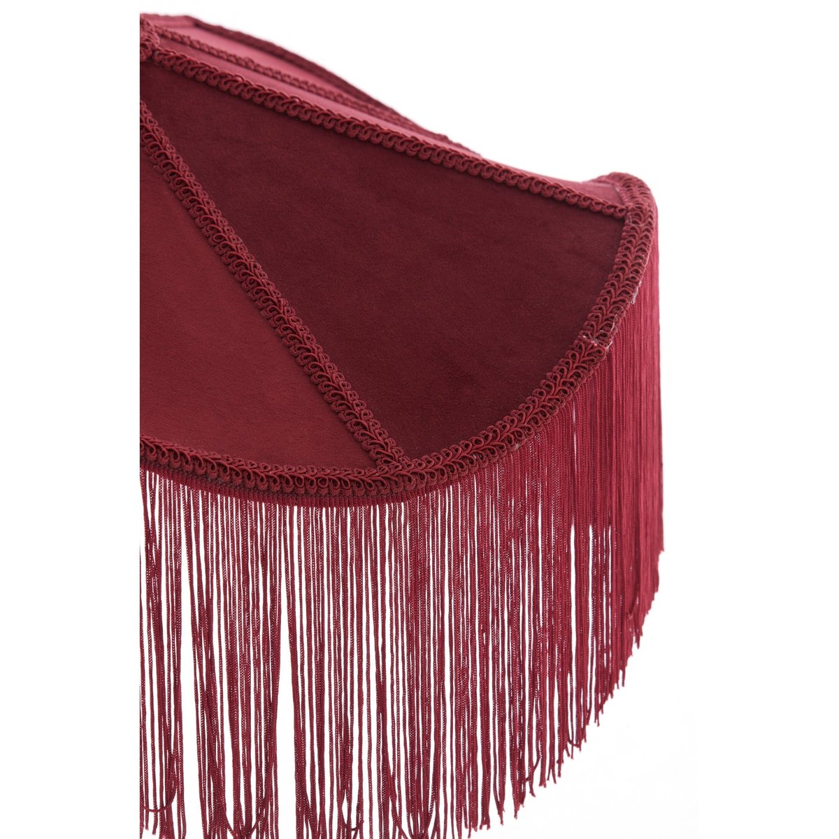 Lampe Suspendue Métal TIFFANY bordeaux, LIGHT & LIVING