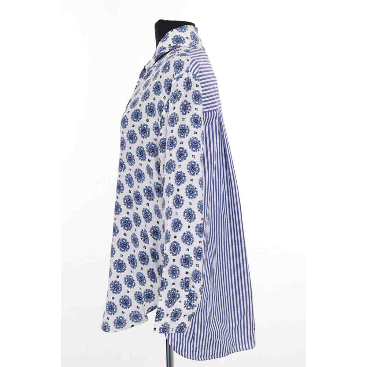 Chemise - Très Bon État bleu, SANDRO