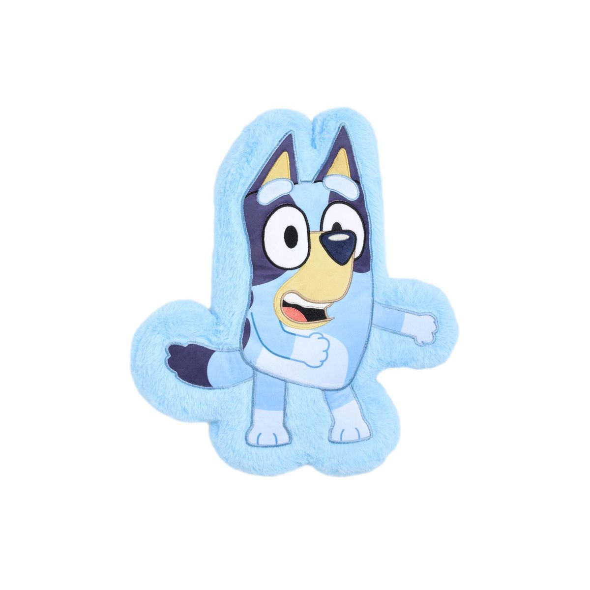 Coussin pelucheux bluey bleu, NEXT