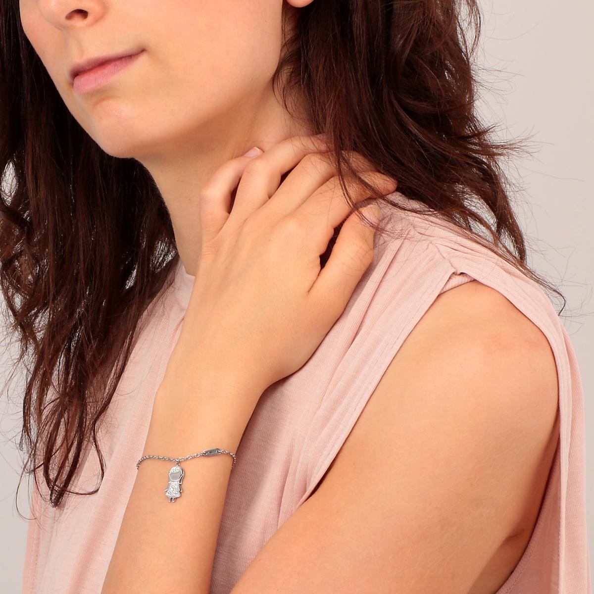 Bracelet en acier DOLCICOCCOLE argent, BLUESPIRIT