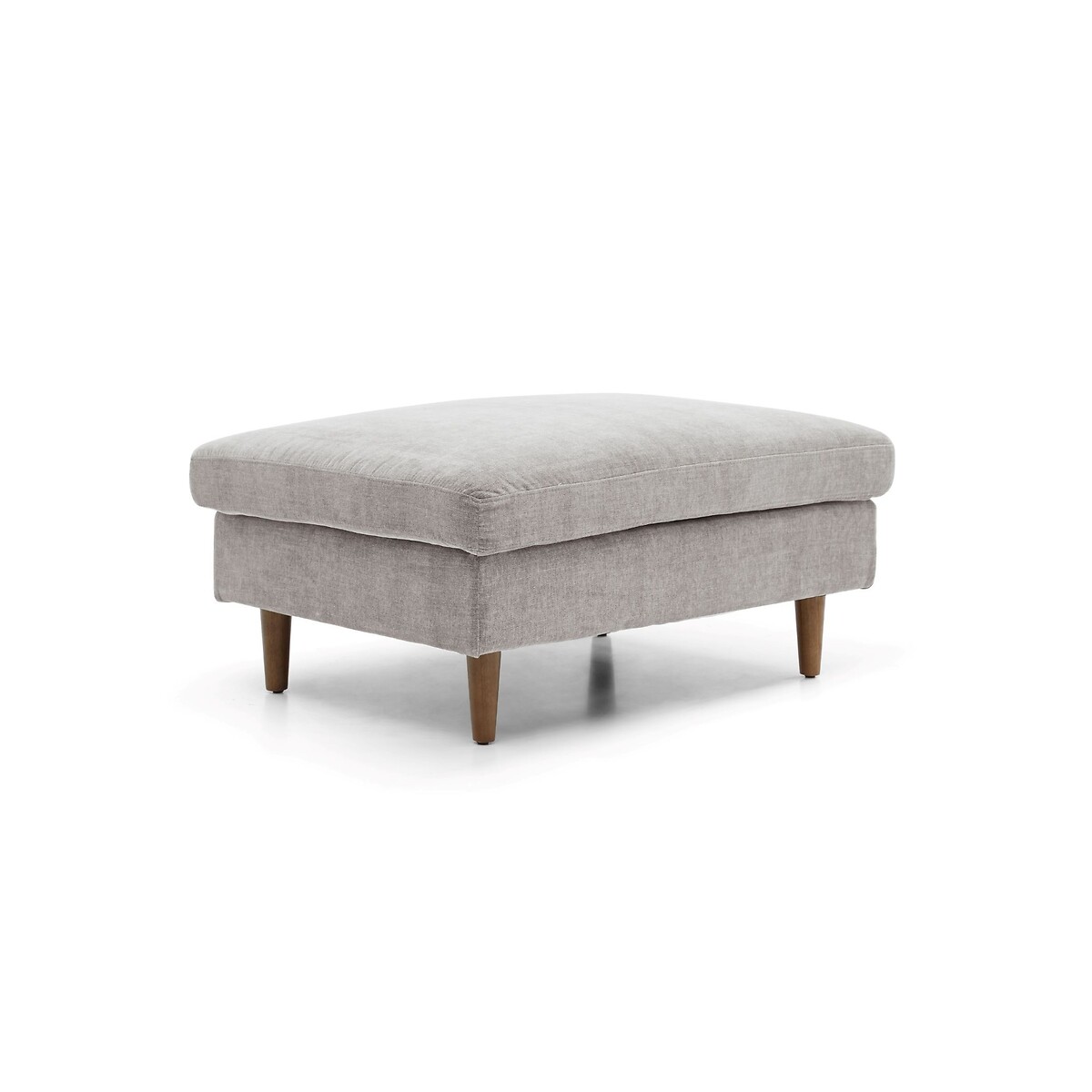 Sawyer Chenille Modular Footstool natural, SO'HOME