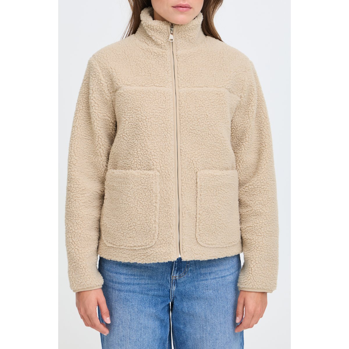Veste d'extérieur beige humus, B.YOUNG