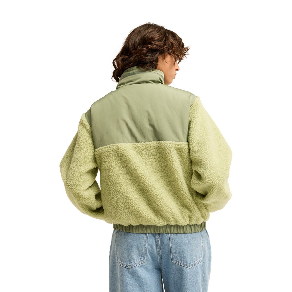 Veste à boutons-pression LOST TRAILS vert smoke green, BILLABONG