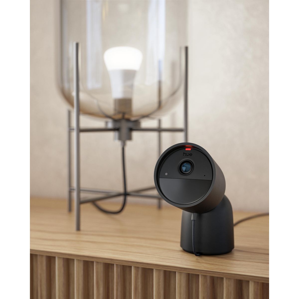 Caméra de surveillance SECURE noire 2K couleur unique, PHILIPS HUE