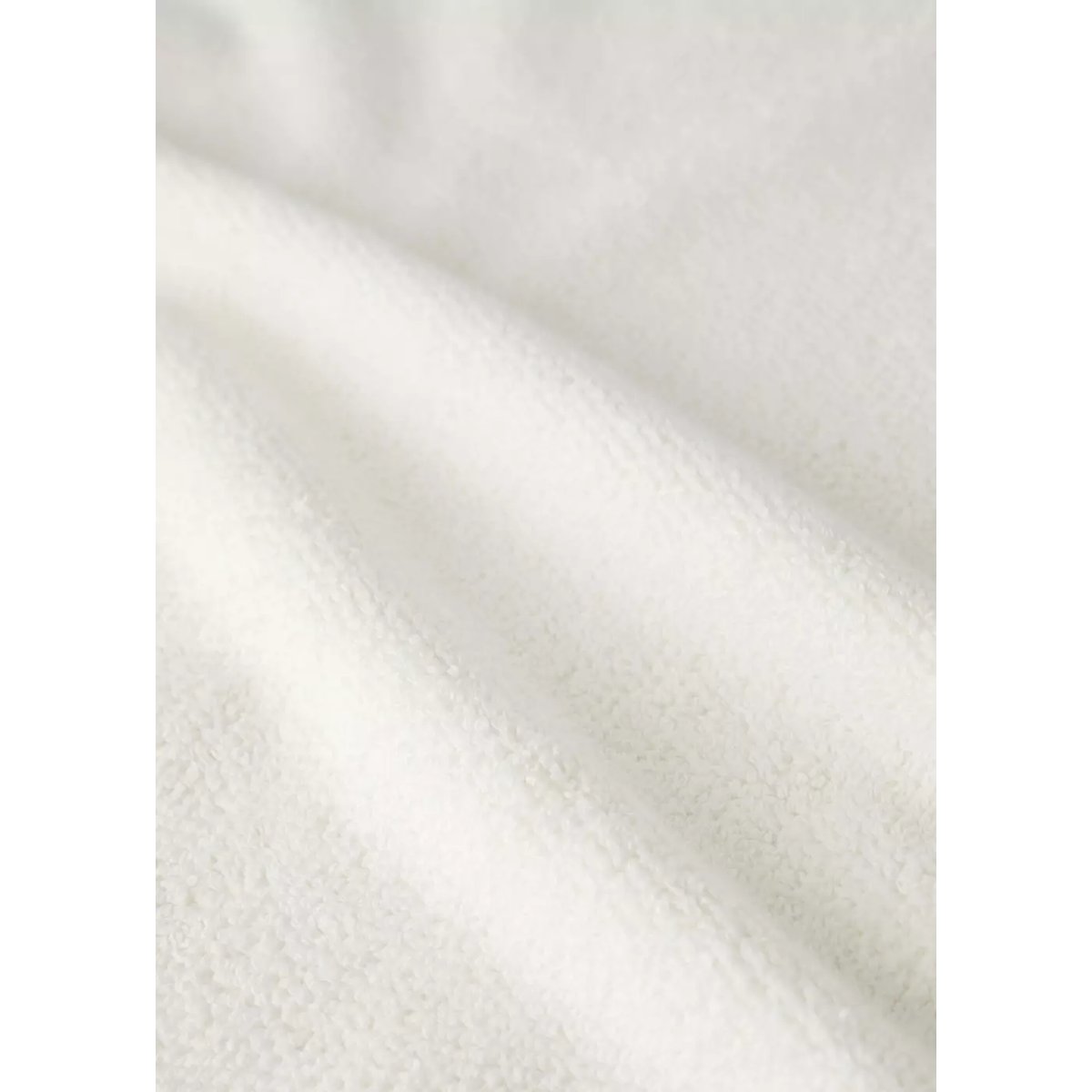 Drap de bain coton bouclette à franges écru, MANGO HOME