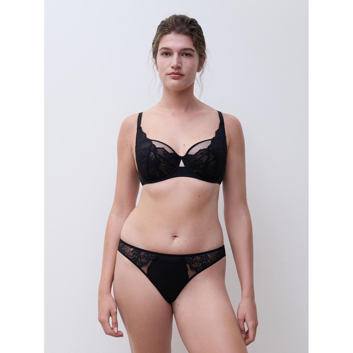 Soutien-gorge corbeille CRUSH noir, CHANTELLE PULP