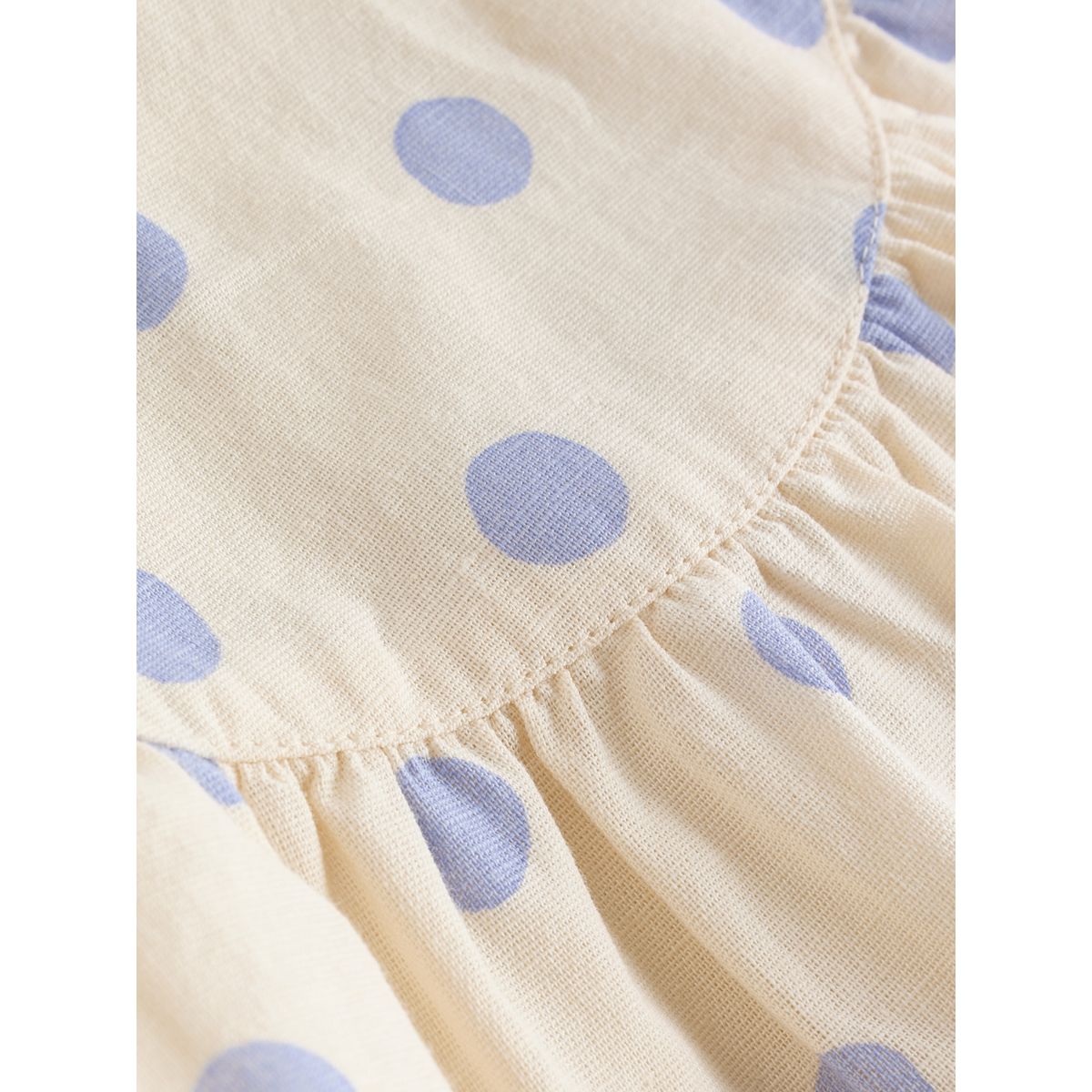 Robe tissée et culotte bébé, 2 pièces tache bleue/écru, NEXT