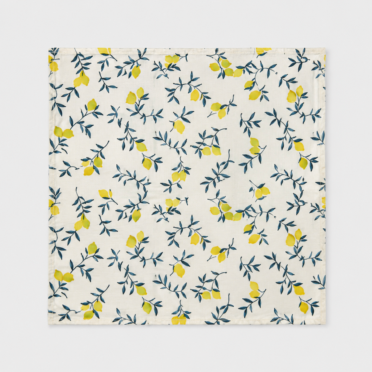Lot de 6 serviettes de table ZESTE DE CITRON jaune, COUCKE