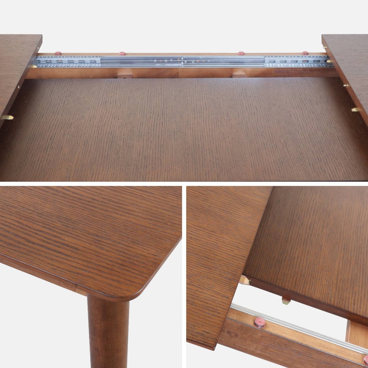 Table à manger extensible Lina 6 à 8 places naturel, SWEEEK