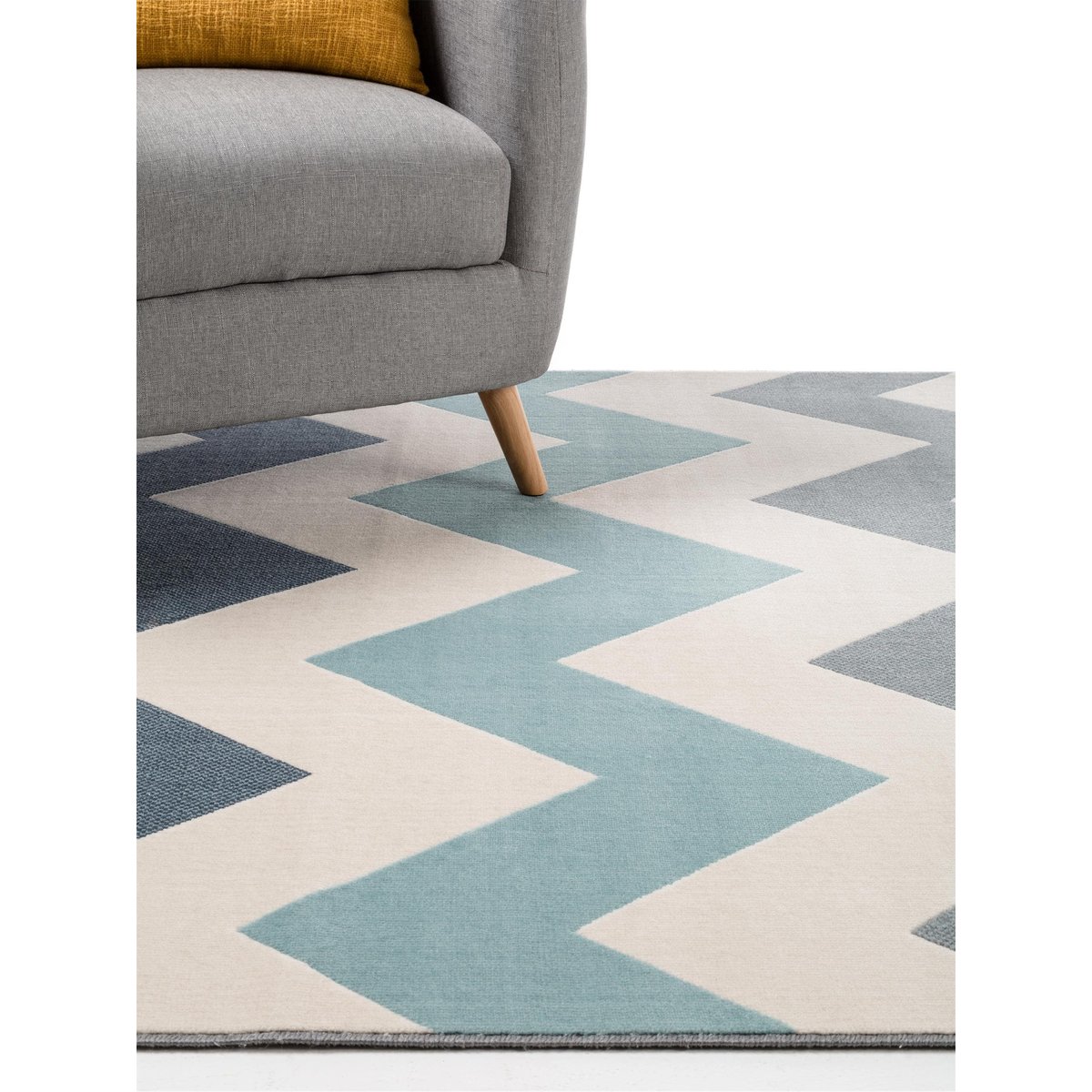 Tapis DESSERT bleu, BENUTA