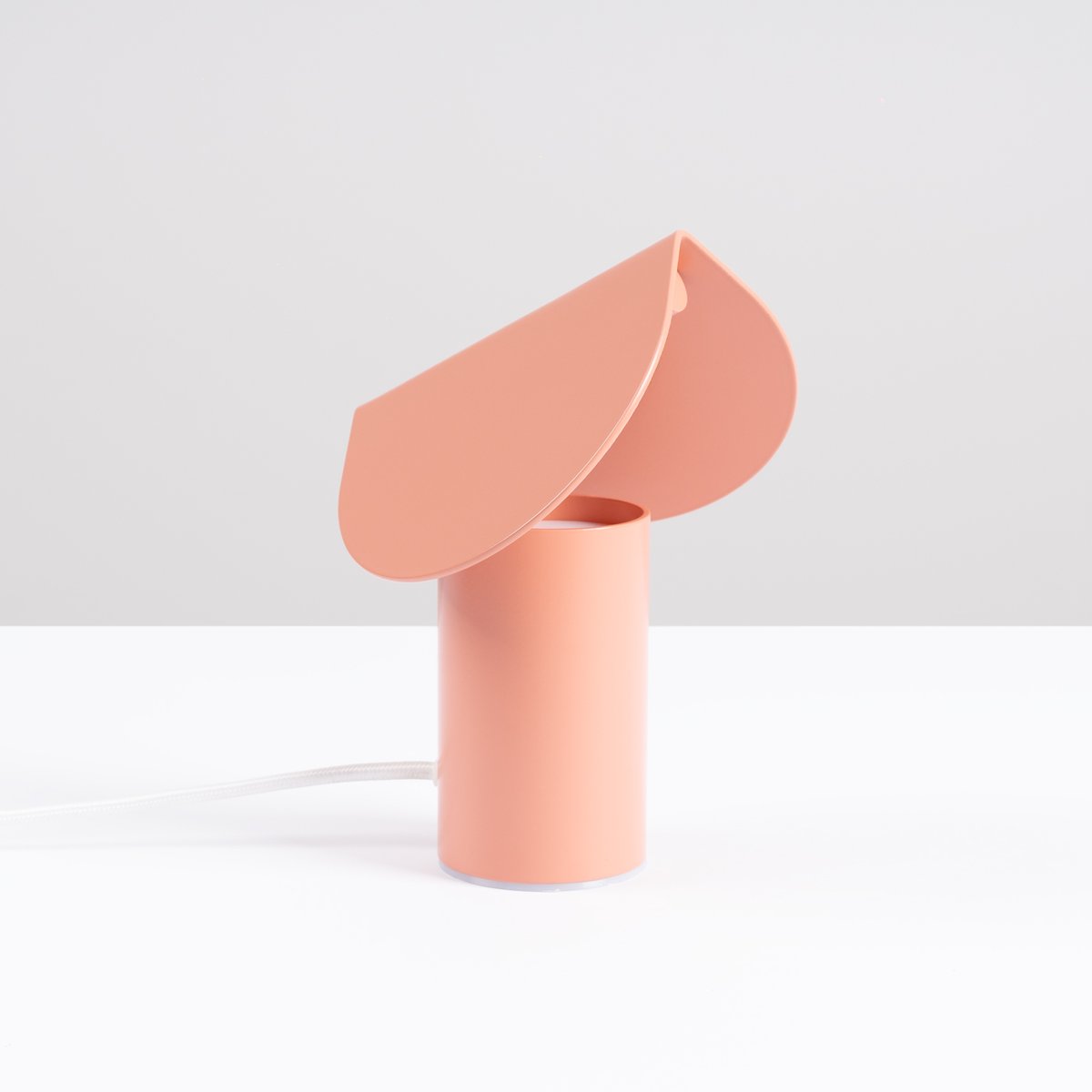 Lampe de bureau Aluminium Pêche LED 1 Biscuit pêche, EDEN