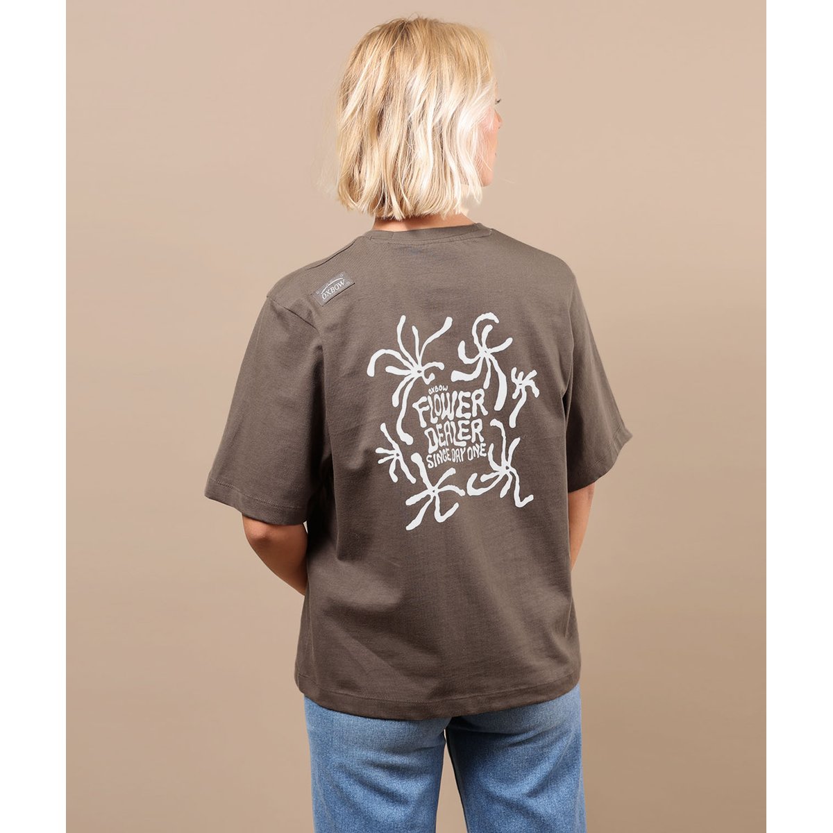 Tee-shirt manches courtes MELT pebble, OXBOW