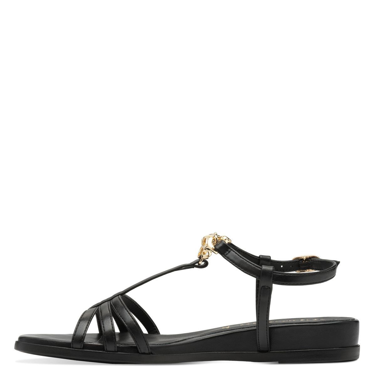 Sandale en boucle noir, TAMARIS
