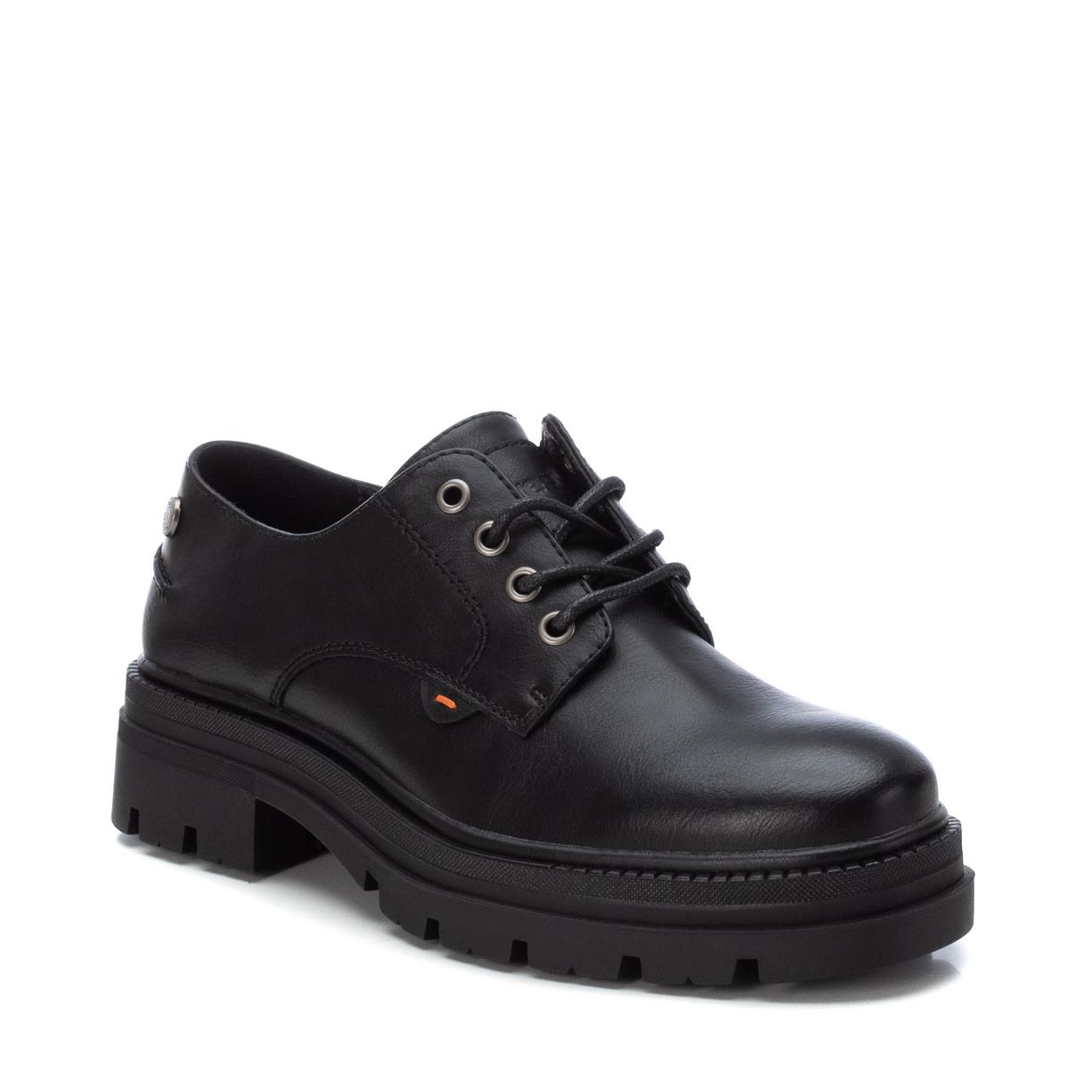 Chaussure Blucher/Derby Plaine Décontractée Lacets noir, REFRESH