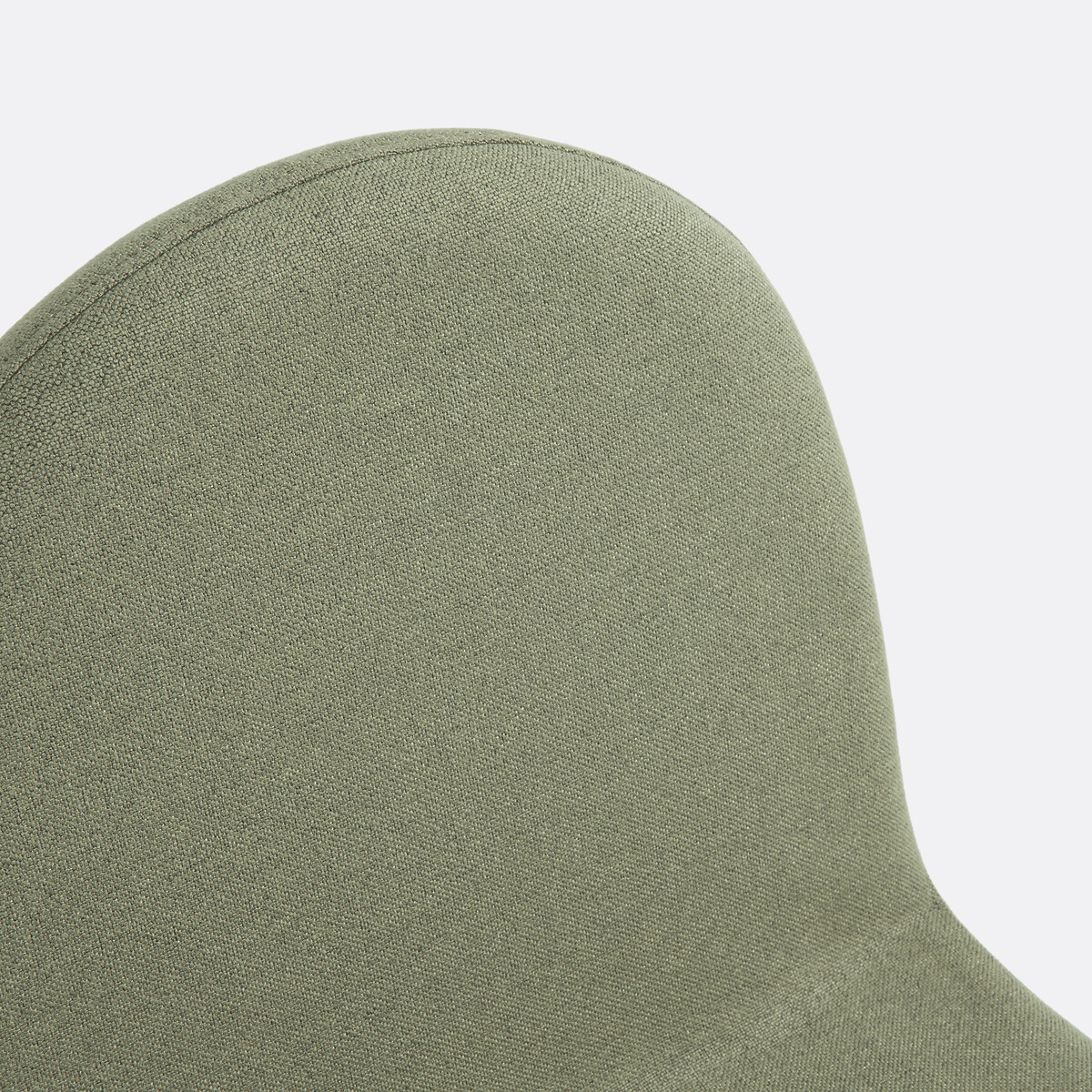 Conjunto de 2 sillas, patas cromadas, Marsso verde, LA REDOUTE INTERIEURS