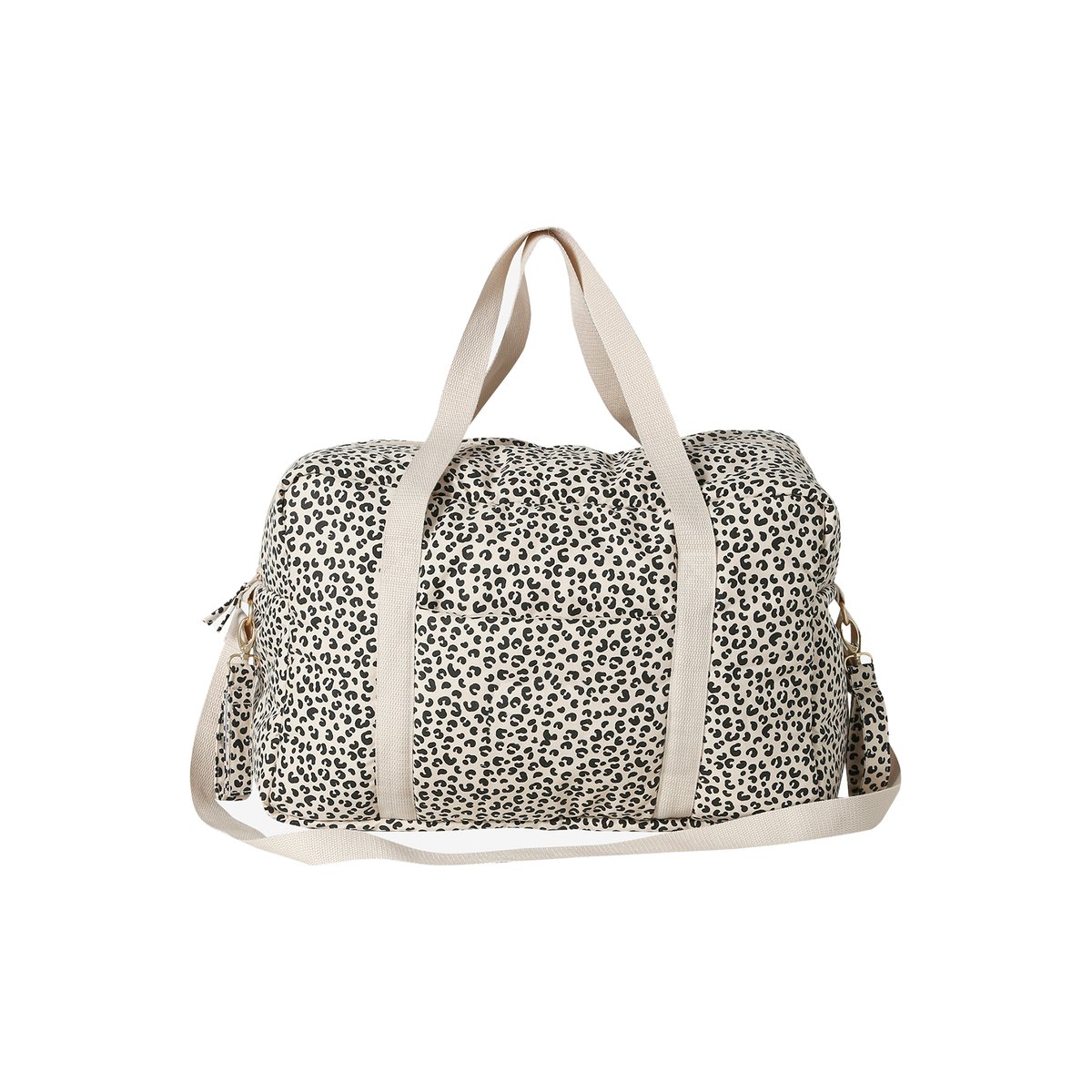 Sac à langer CATALINA 48 h beige imprimé, VERTBAUDET