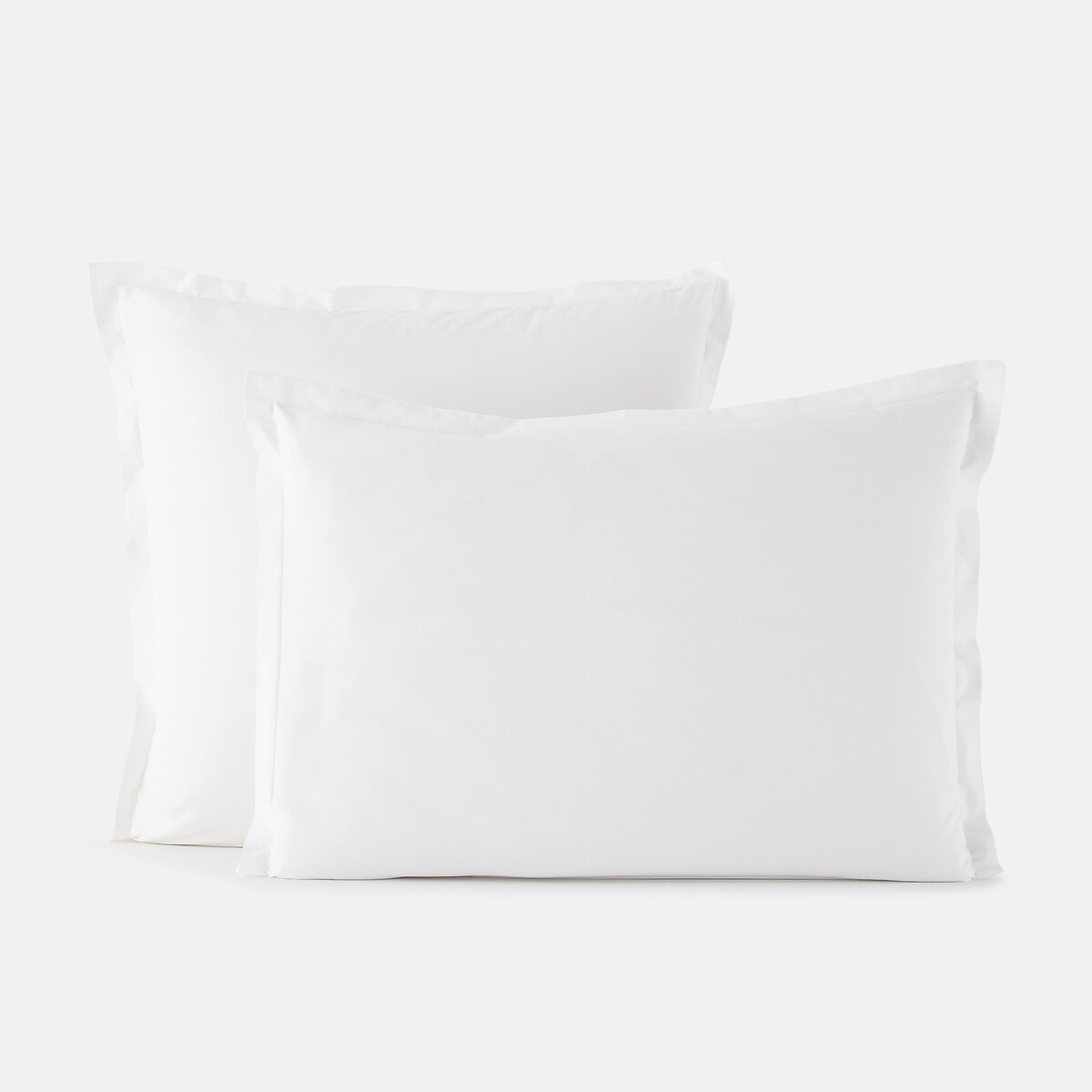 Scenario Cotton Percale 200 Thread Count Pillowcase white, LA REDOUTE INTERIEURS