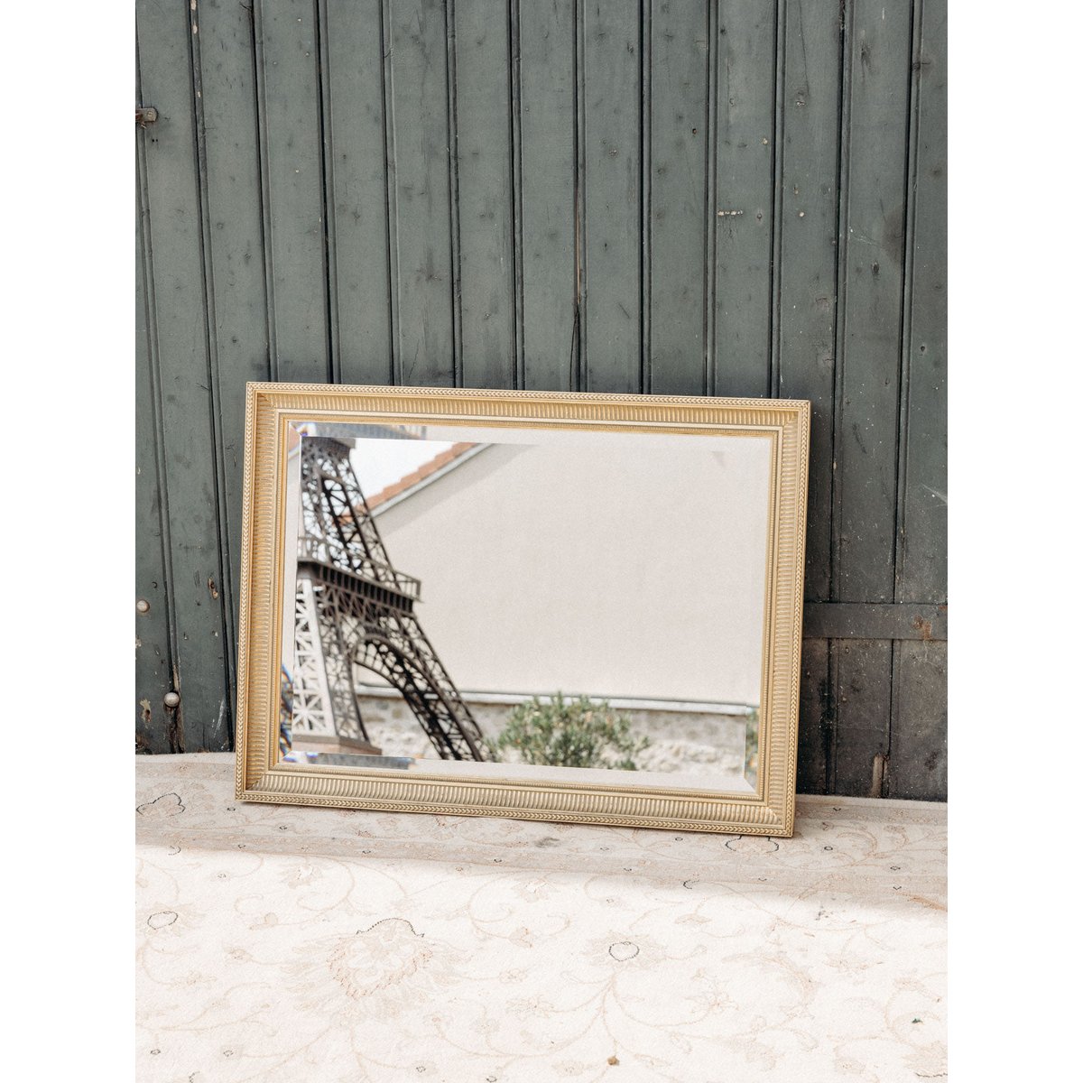 Miroir ancien au cadre doré Georges N°1250 - Bon état doré, DEBONGOUT