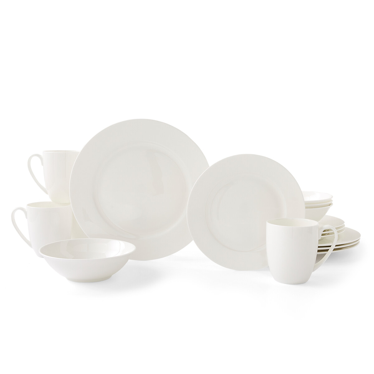 16-Piece Serendipity Dinner Set white, ROYAL WORCESTER