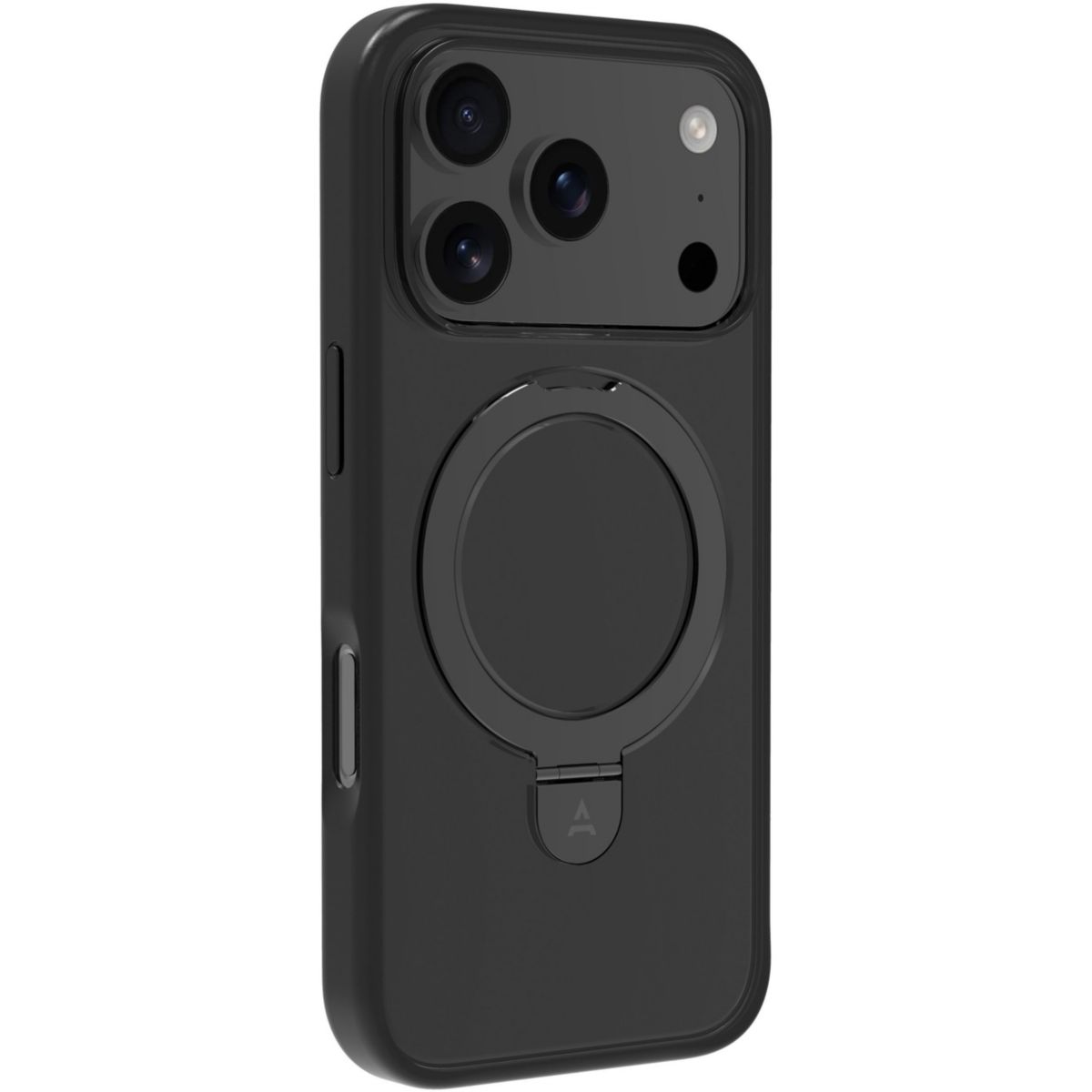 Coque iPhone 17 Pro Magnétique stand couleur unique, ADEQWAT