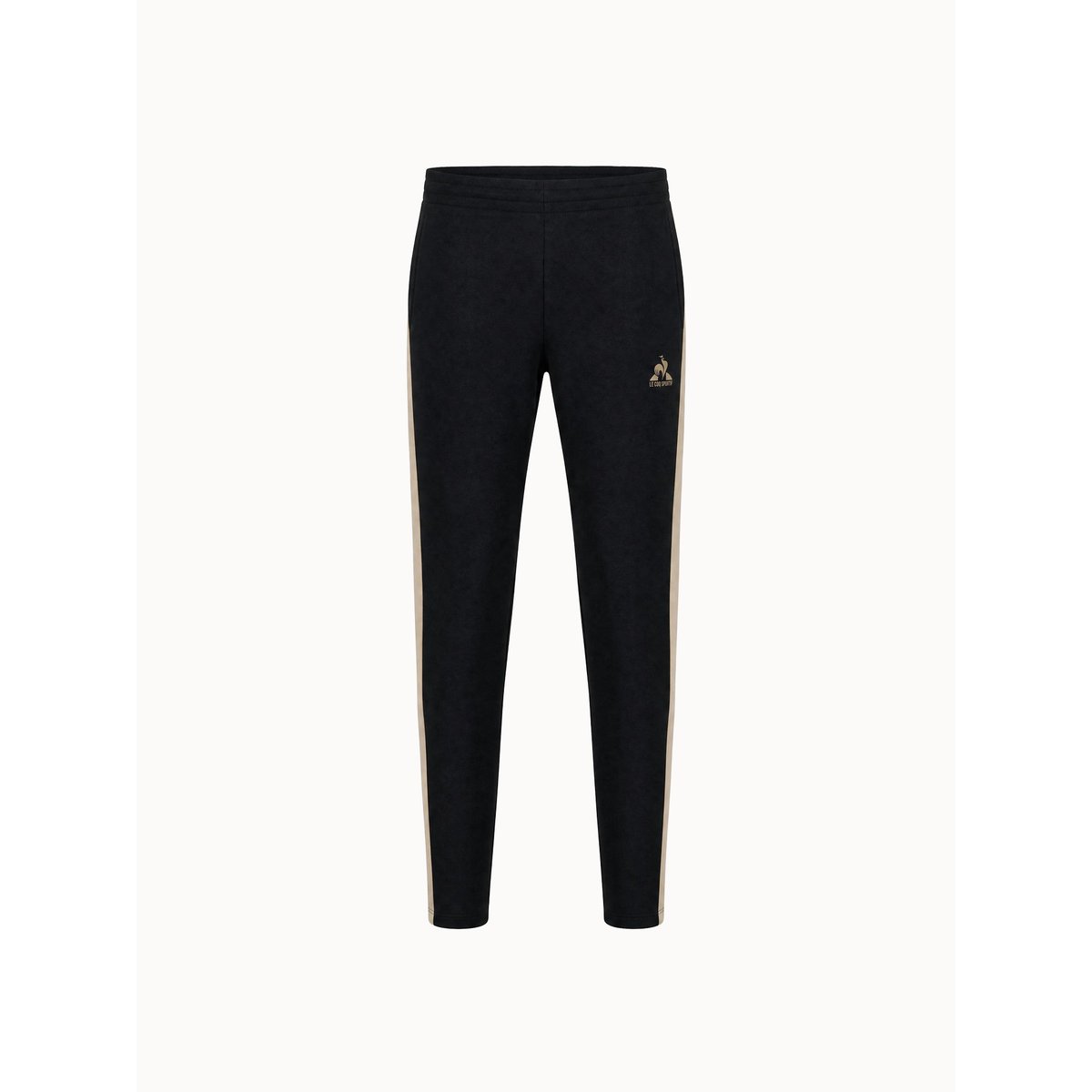Pantalon en double face avec bandes côtés contrastées NOEL black/safari, LE COQ SPORTIF