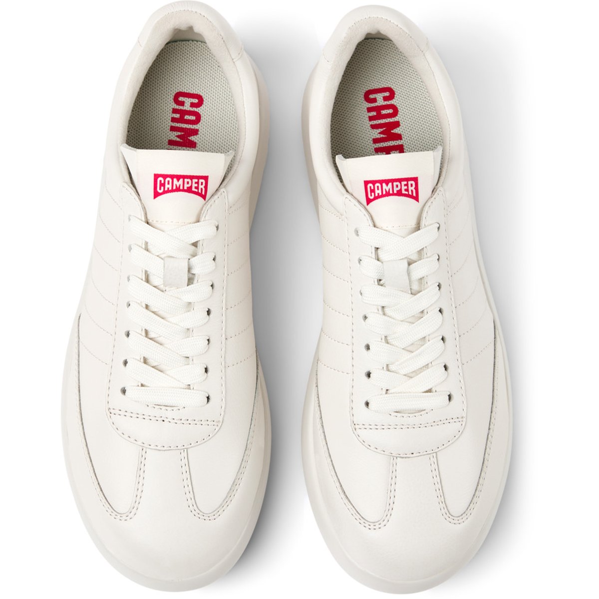 Baskets Cuir Pelotas Xlf blanc, CAMPER