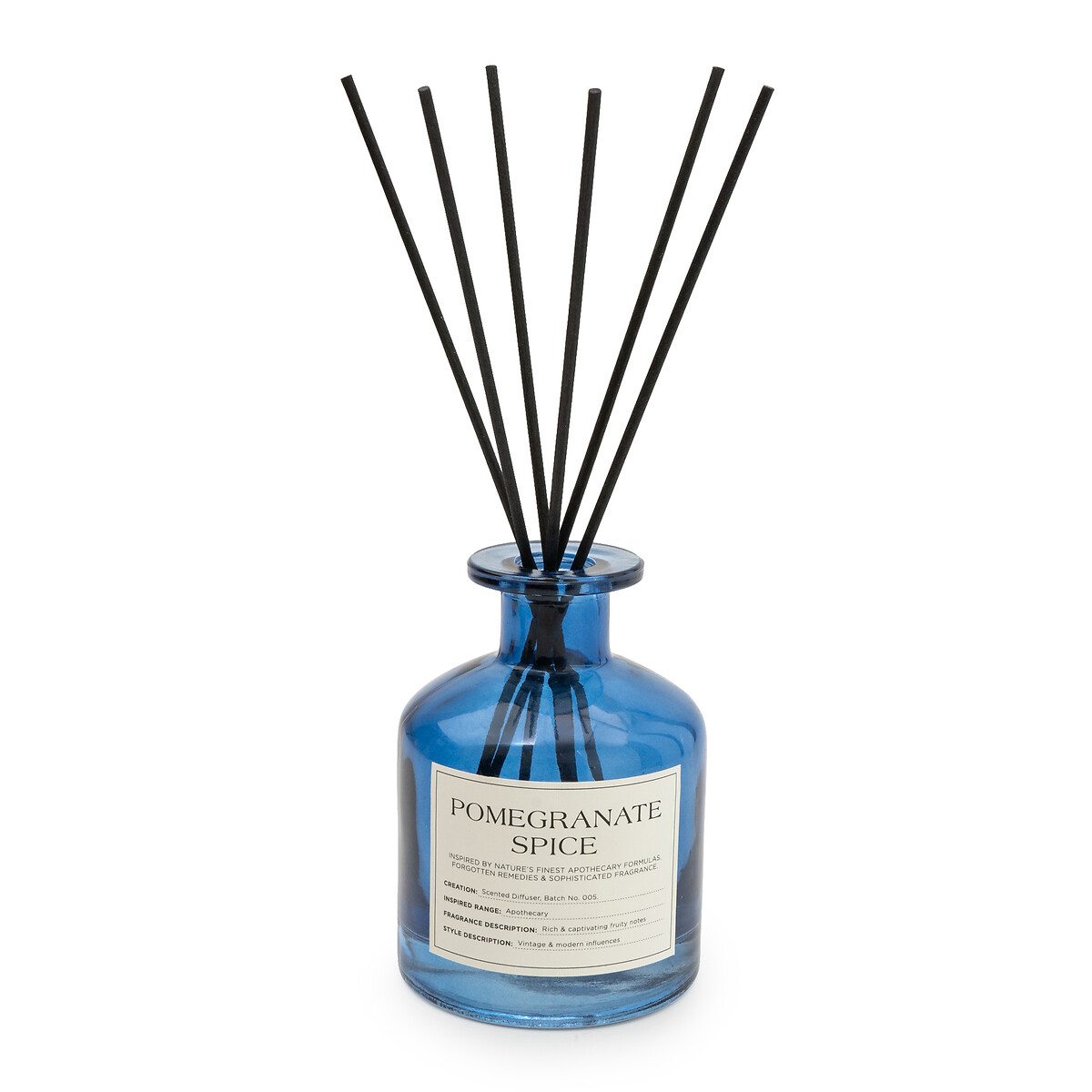 Apothecary Pomegranate Spice Diffuser, 250ml blue, SO'HOME