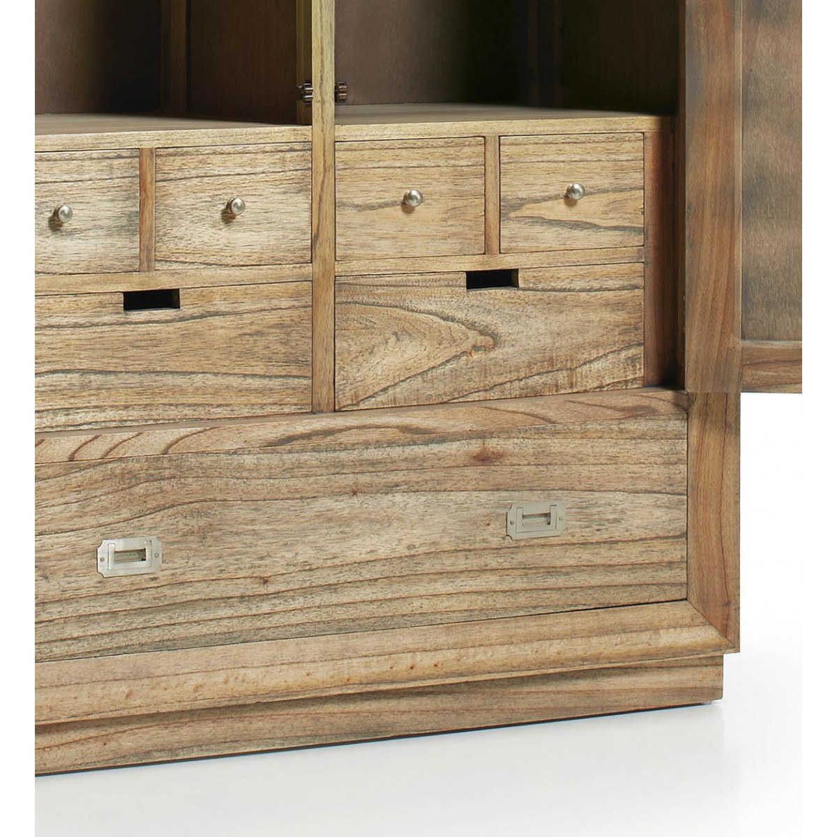 Armoire 7 tiroirs bronze - KERLINE marron, DECORATION D’AUTREFOIS