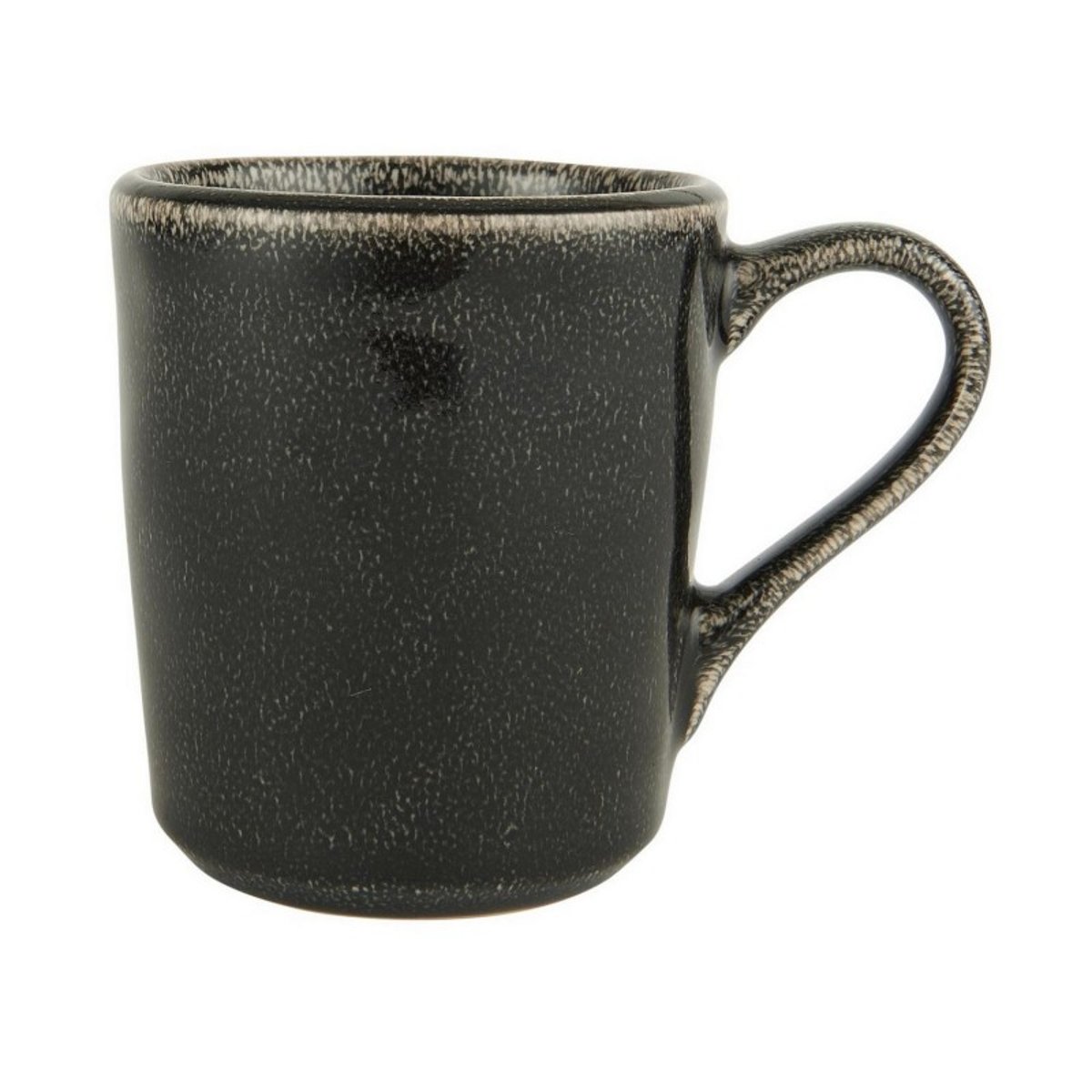 Mug grès style campagne noir, IB LAURSEN
