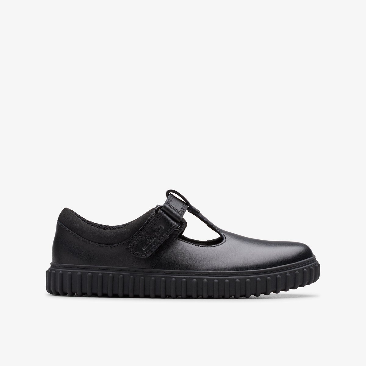 Derbies Cuir Coupe Large COVER HOPE K noir, CLARKS
