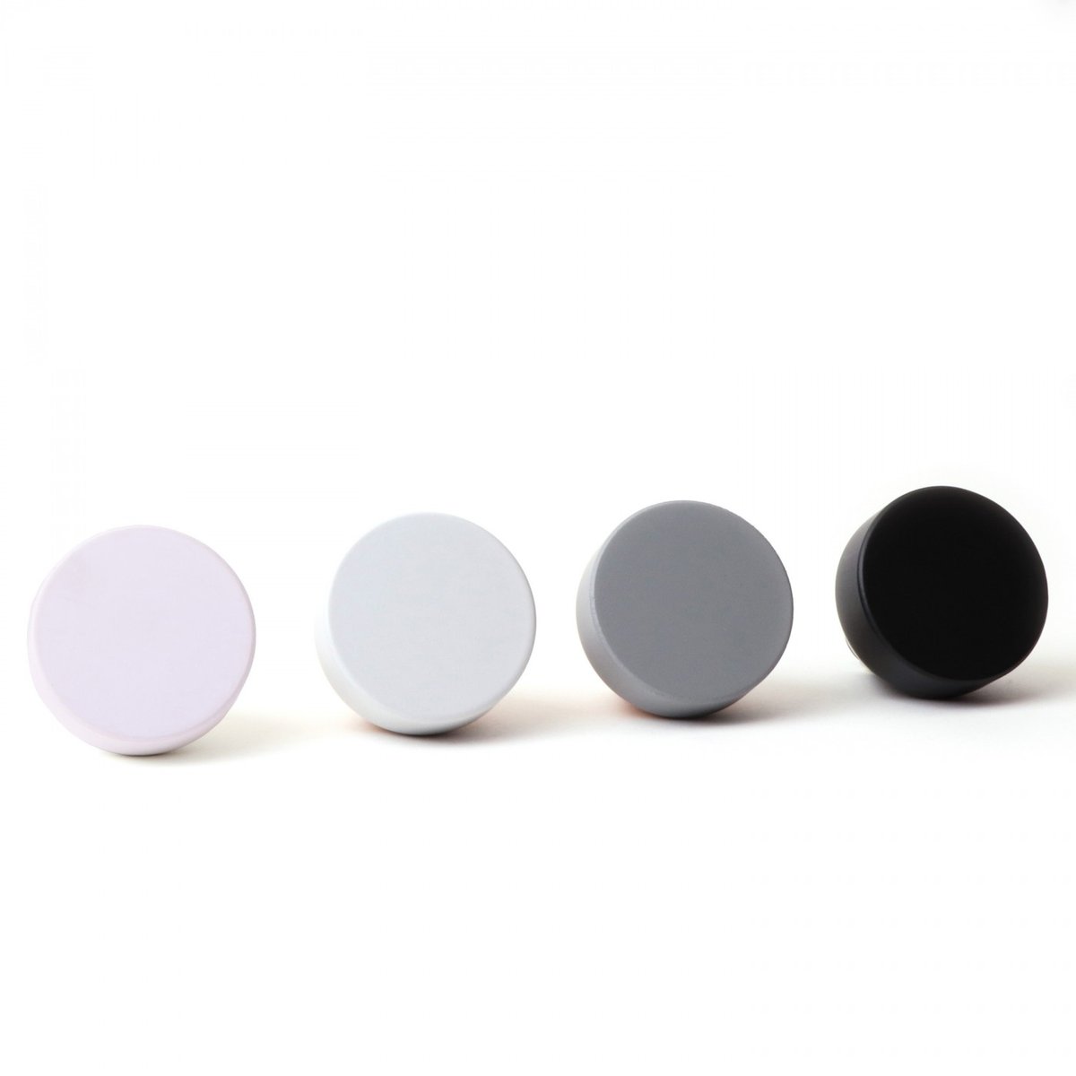 Patère Wook Conique Unie Small Diam 60 X 60 mm blanc, ARCHIV