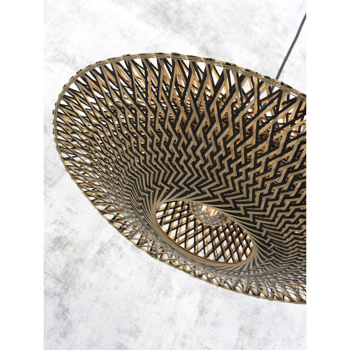 Lampe Suspendue Bambou BALI marron, GOOD & MOJO