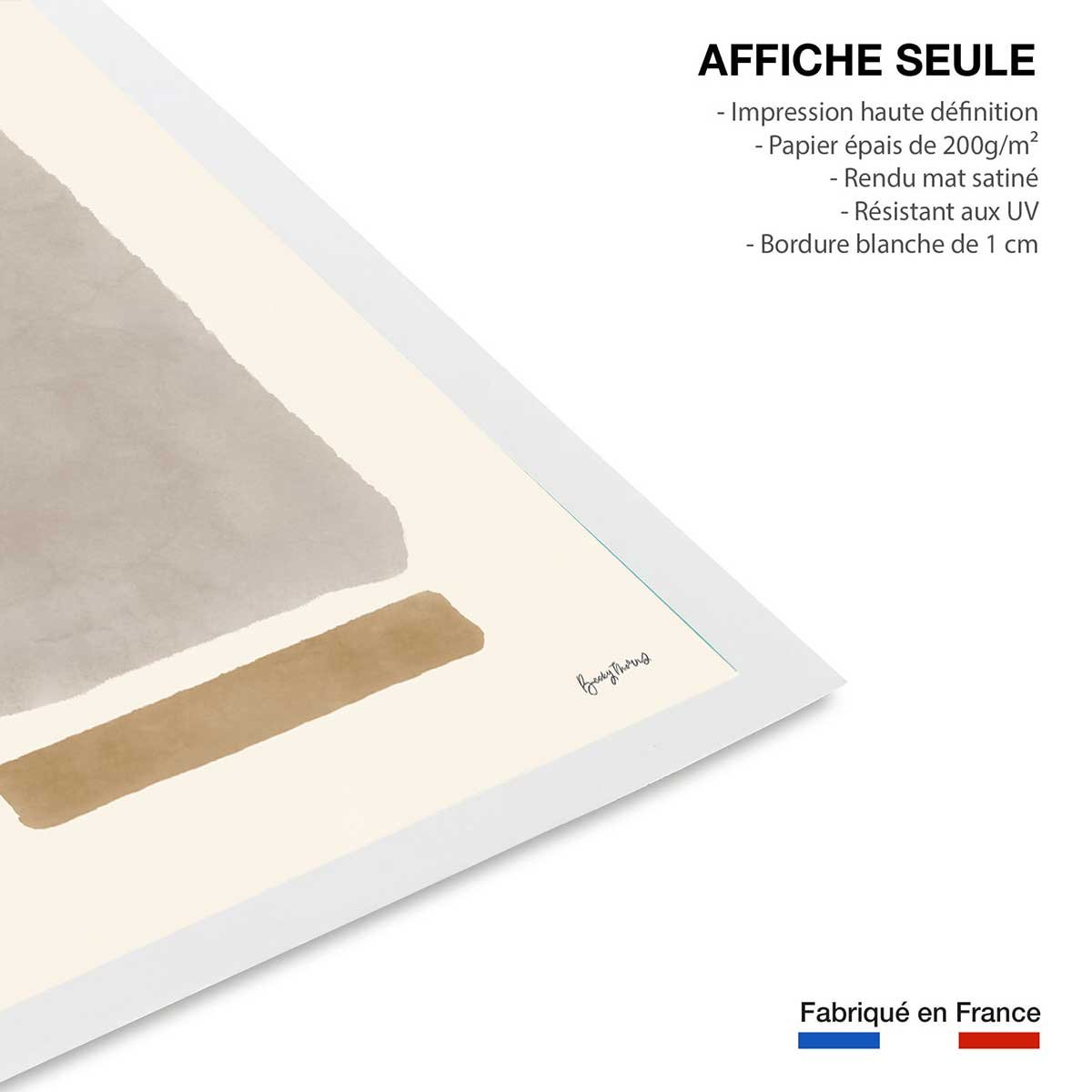 Affiche Collection années 50 affiche seule, HEXOA