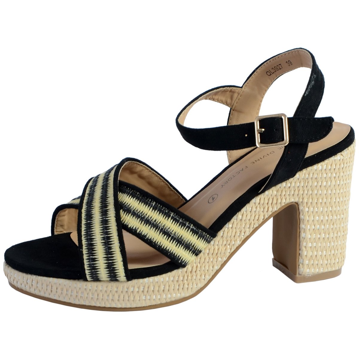 Sandale Talon noir, THE DIVINE FACTORY