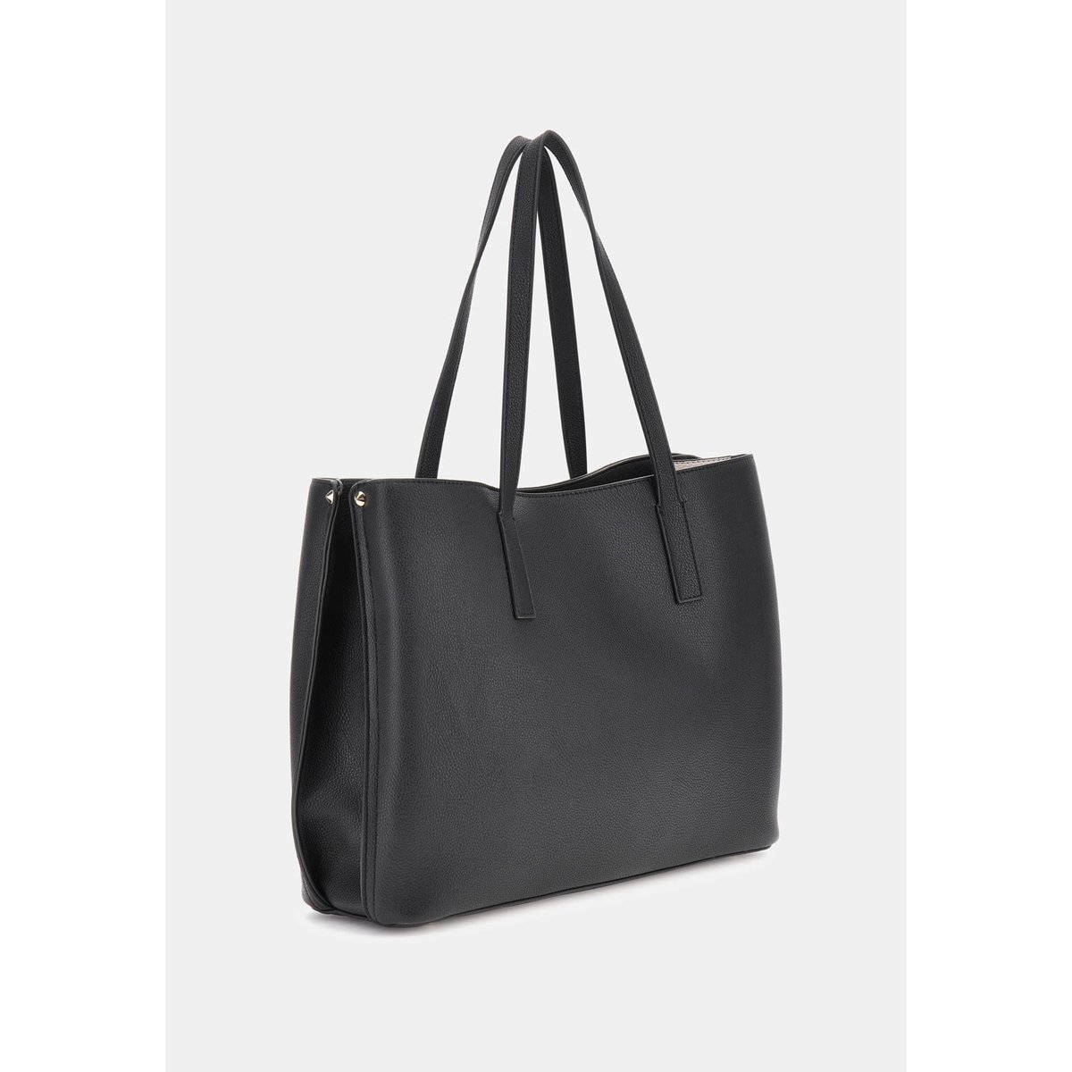 Sac Cabas Meridian Logo Triangle noir, GUESS