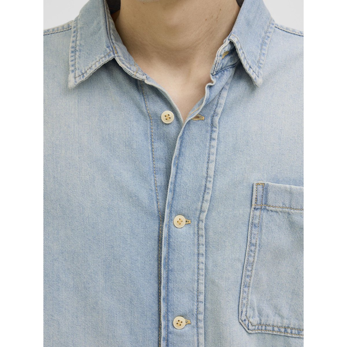 Chemise En Denim blue denim, JACK & JONES
