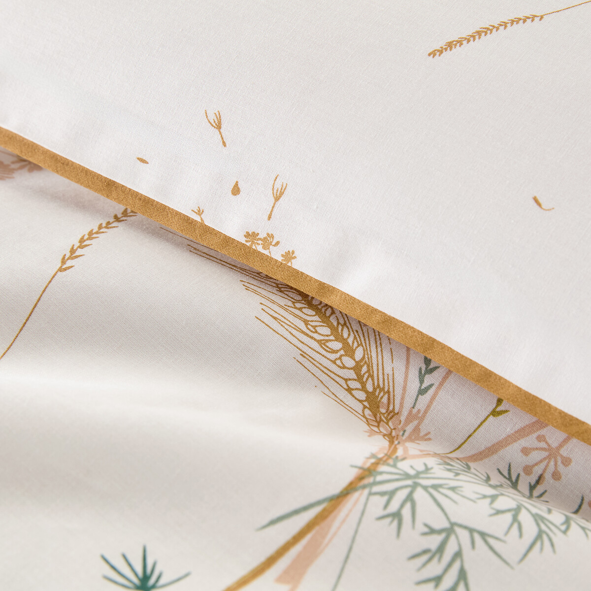 Graminée Floral Cotton Duvet Cover printed, LA REDOUTE INTERIEURS