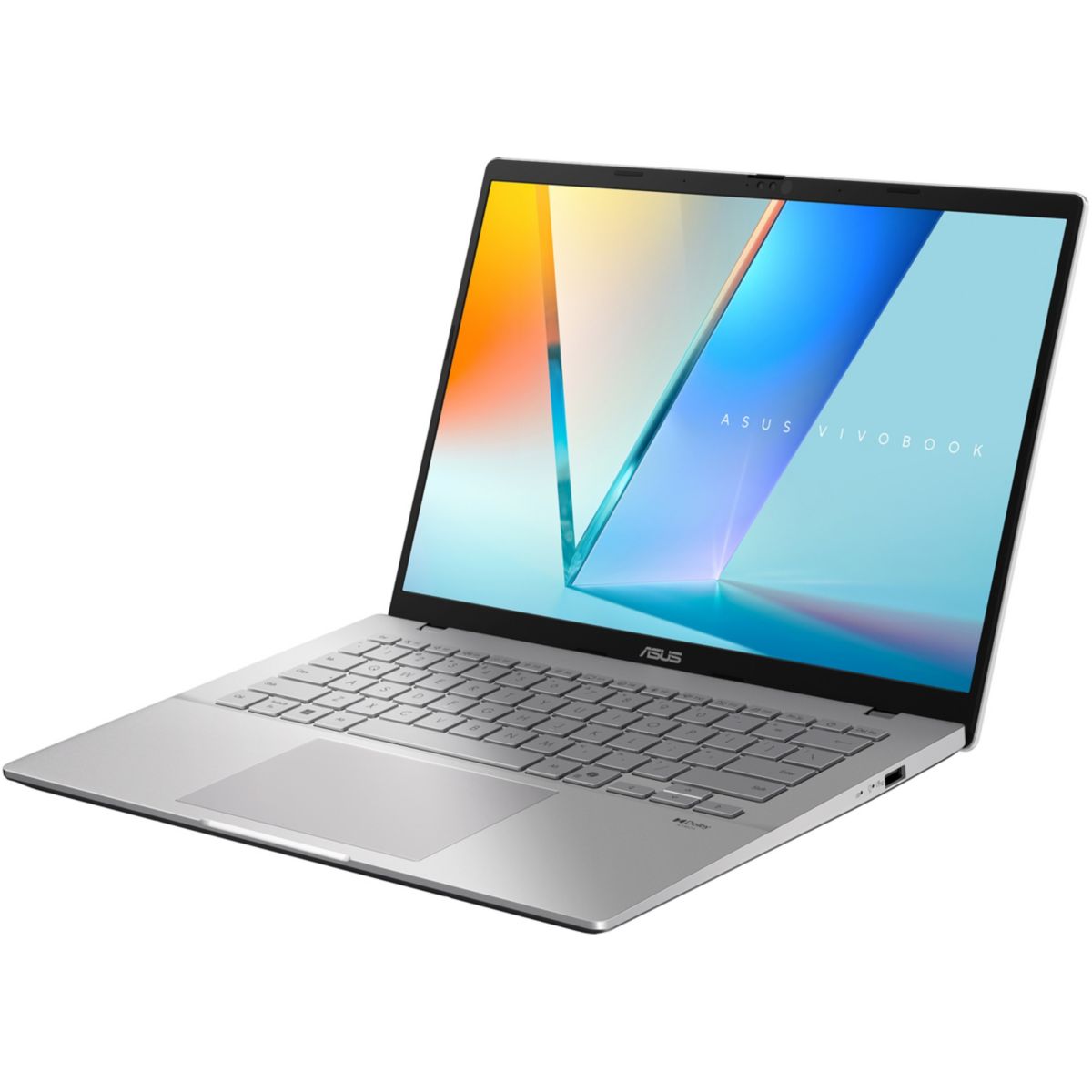 Ordinateur portable X1404VA-EB2258W ARGENT 14" Intel Core i3 1315U 8 Go RAM DDR4 SSD 512 Go couleur unique, ASUS