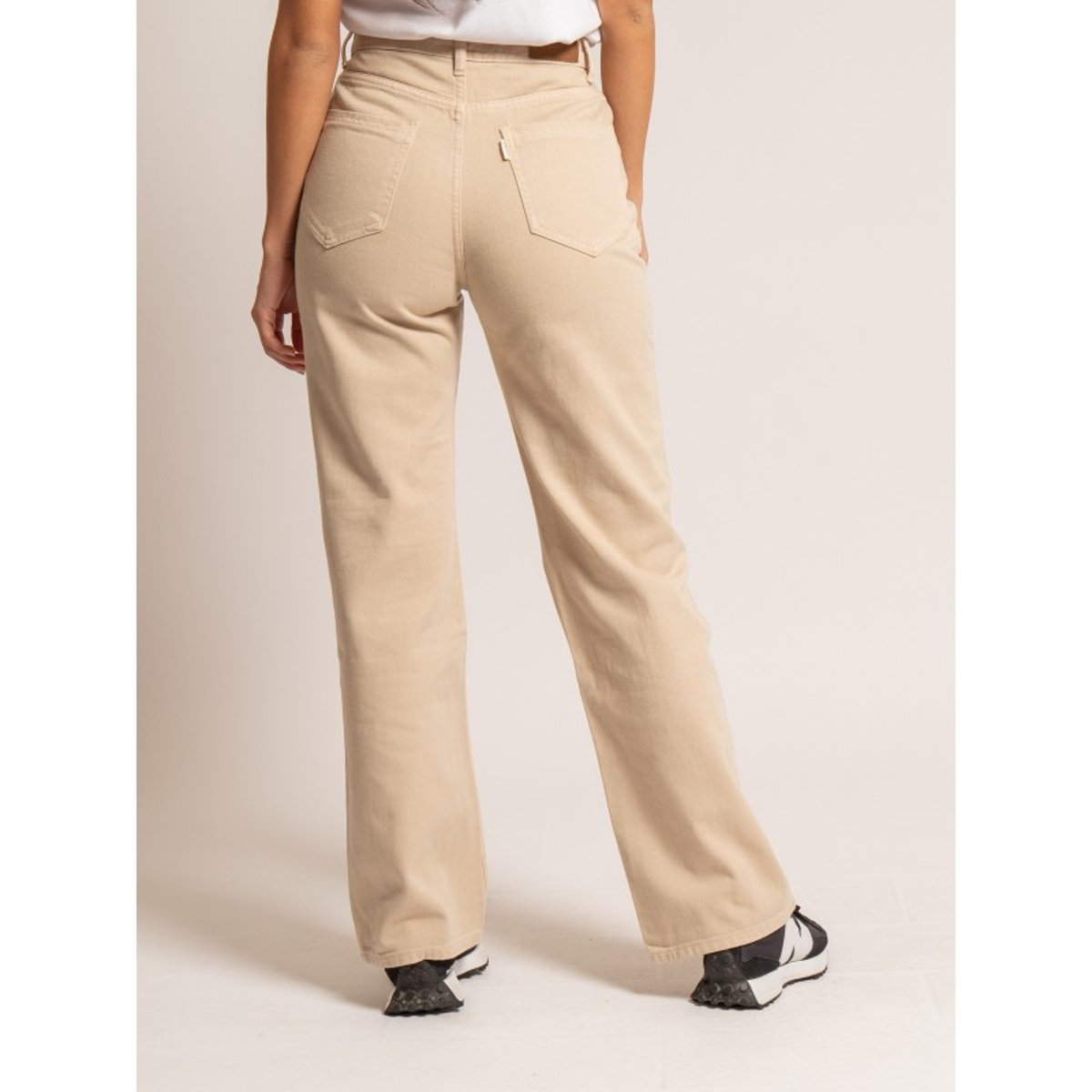 Pantalon Coupe Droite Eram beige, DONA LISA