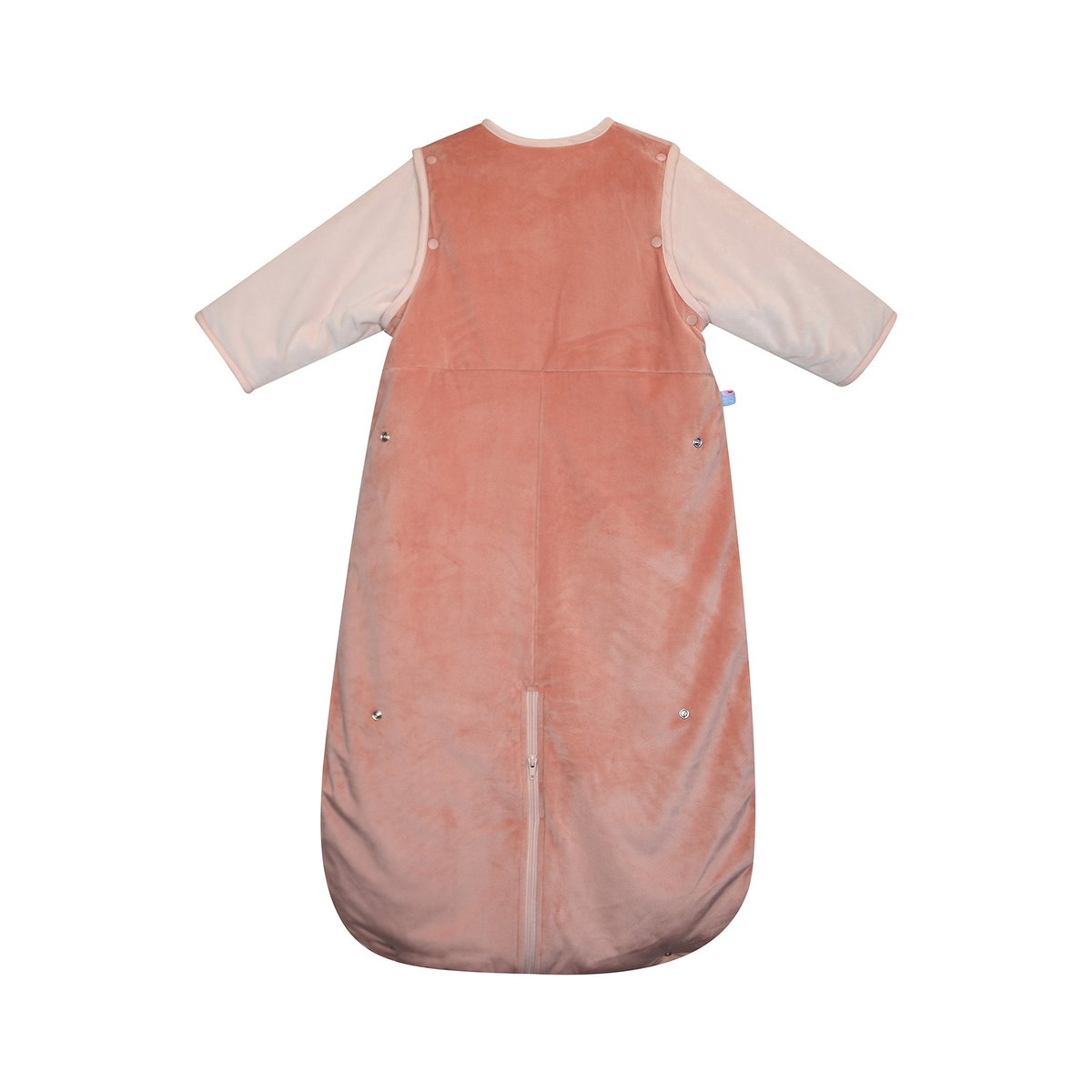 Gigoteuse 6/36m maelia velours doux manches amovibles securite auto rose, SUCRE D'ORGE
