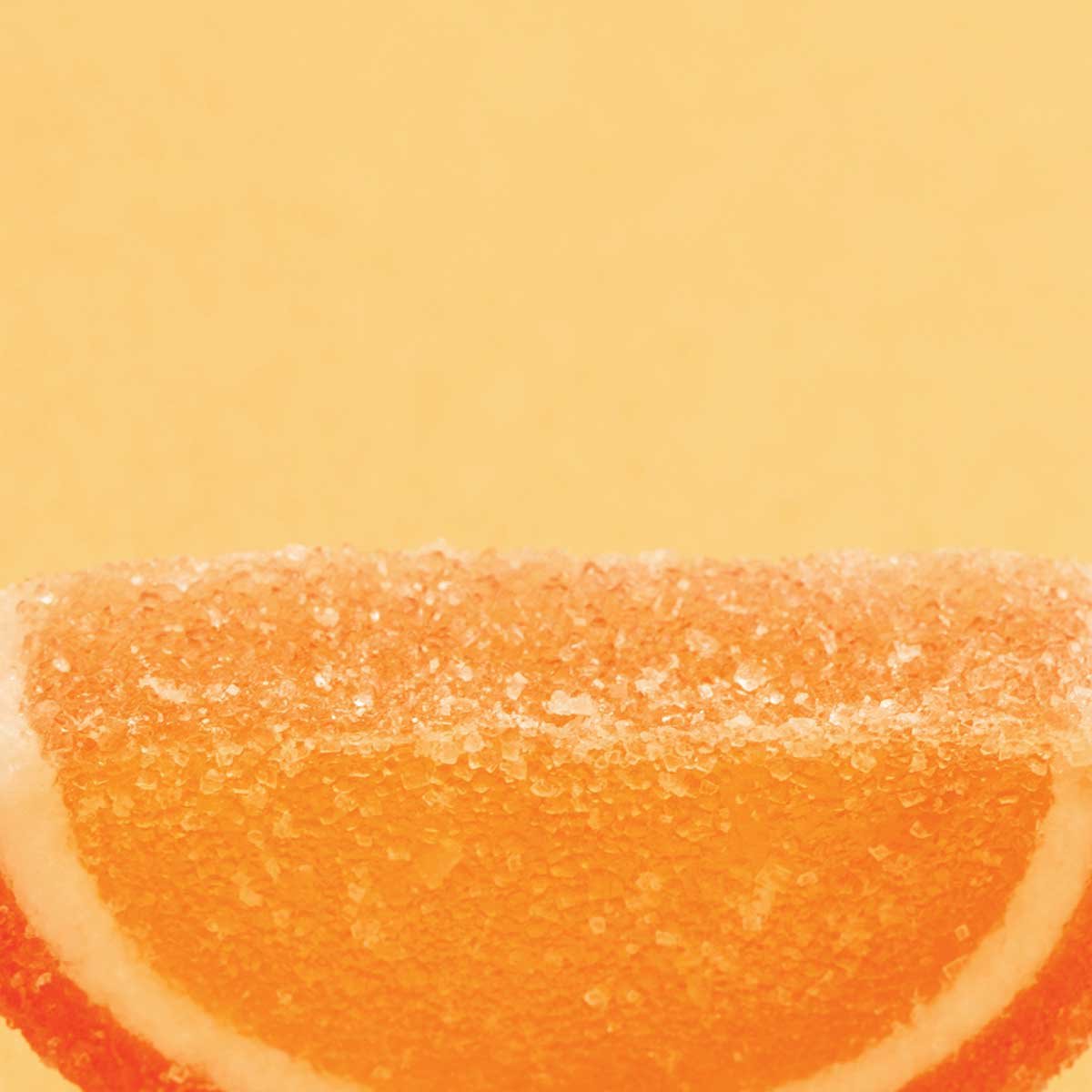 Affiche cuisine bonbon à l'orange affiche + cadre en bois - noir, HEXOA
