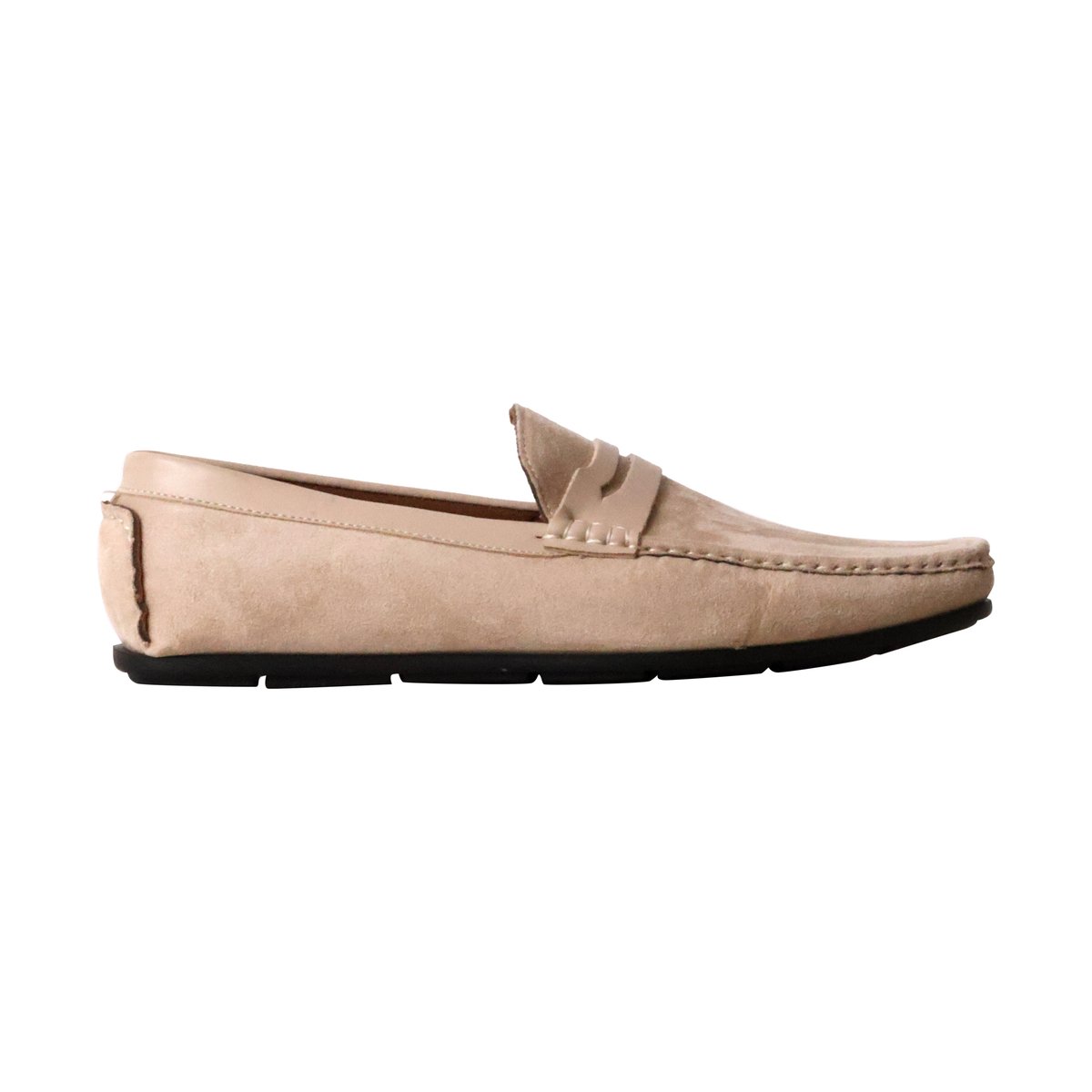 Mocassin à Enfiler beige, ENZO MARCONI