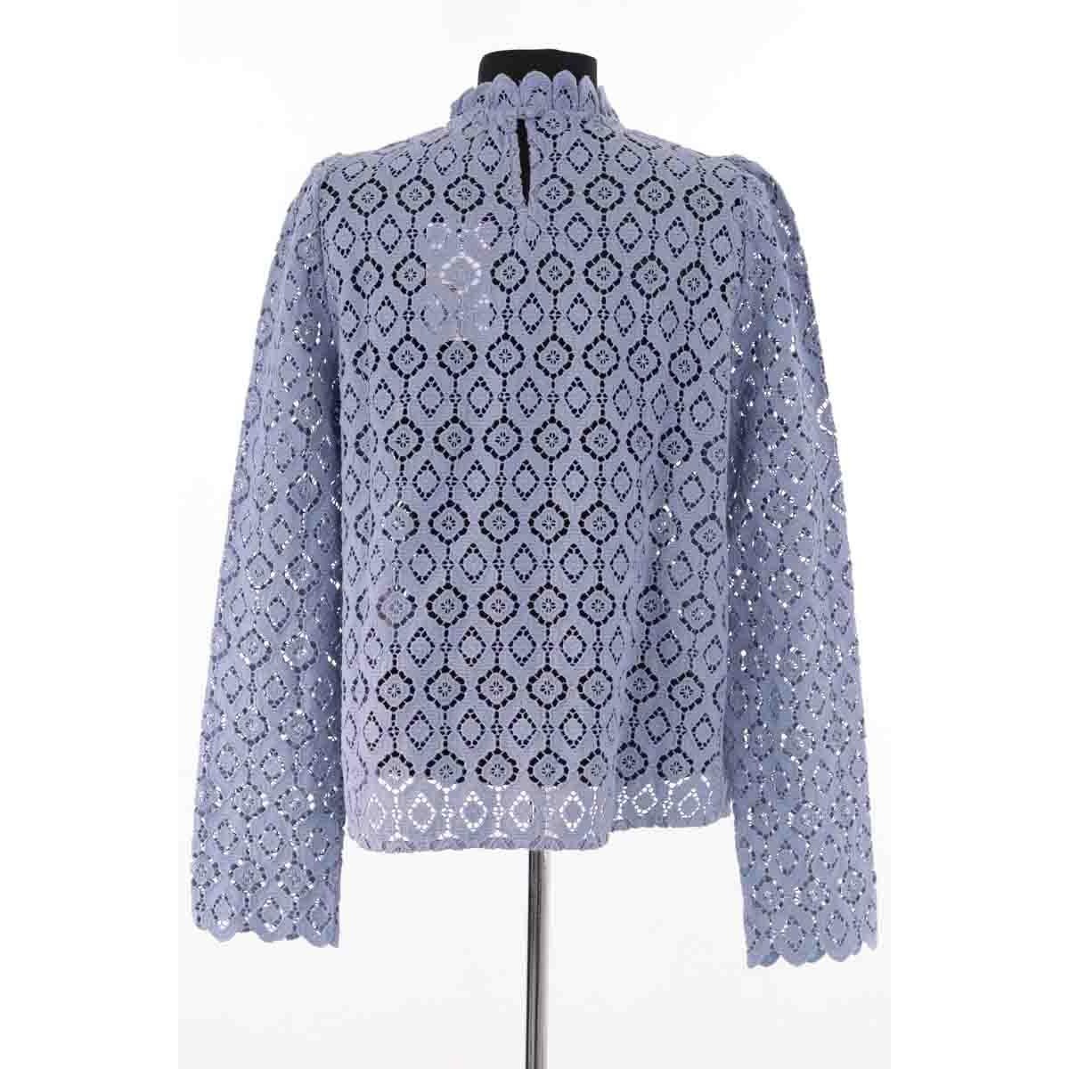 Blouse - Très Bon État bleu, SEZANE