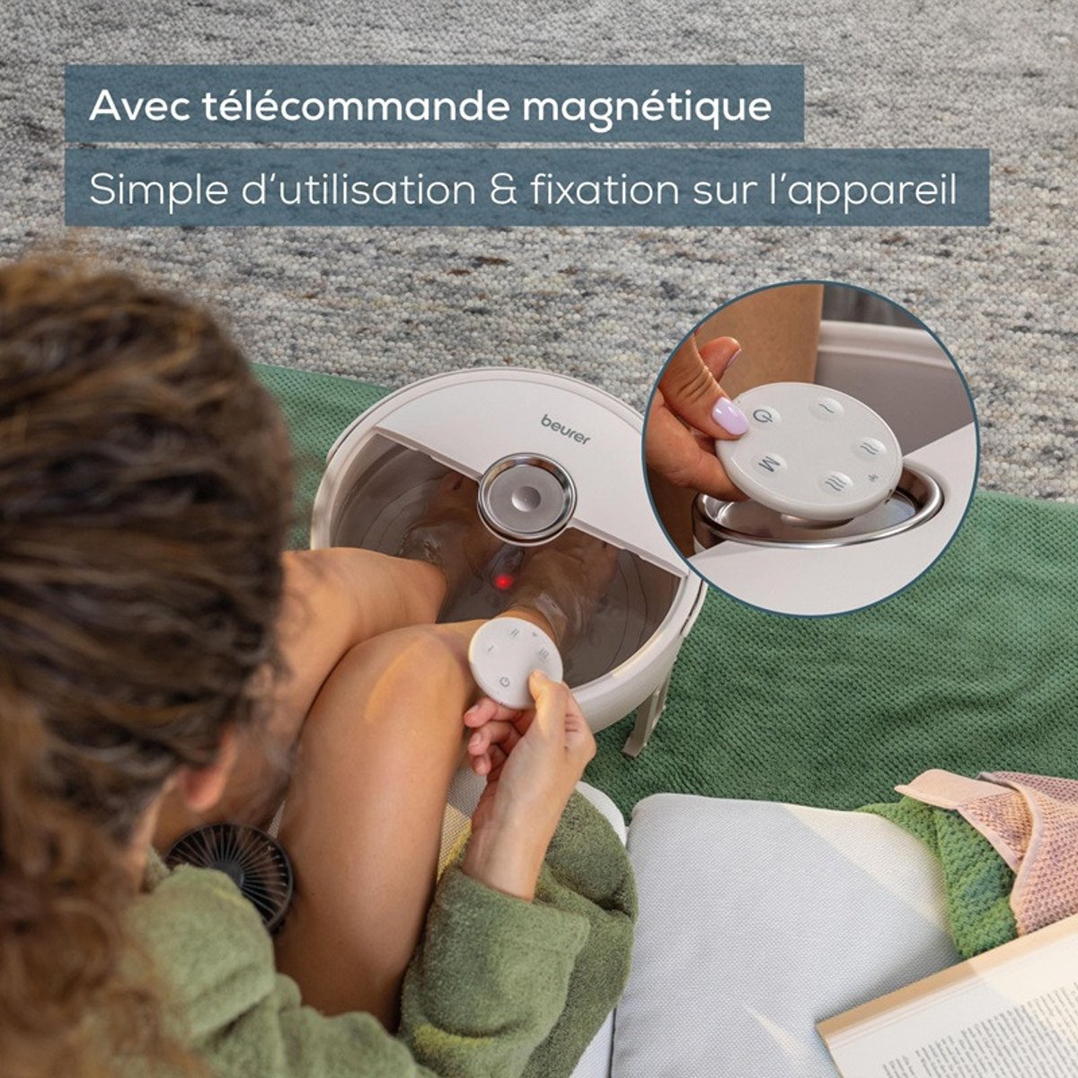 Bain de pieds shiatsu FB 55 couleur unique, BEURER