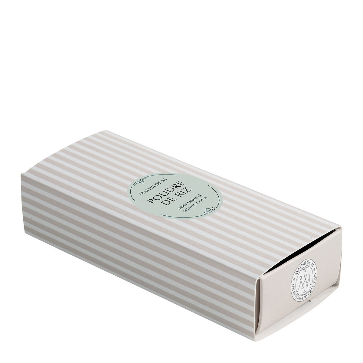 Coffret 3 décors fondants Poudre de Riz blanc, MATHILDE M